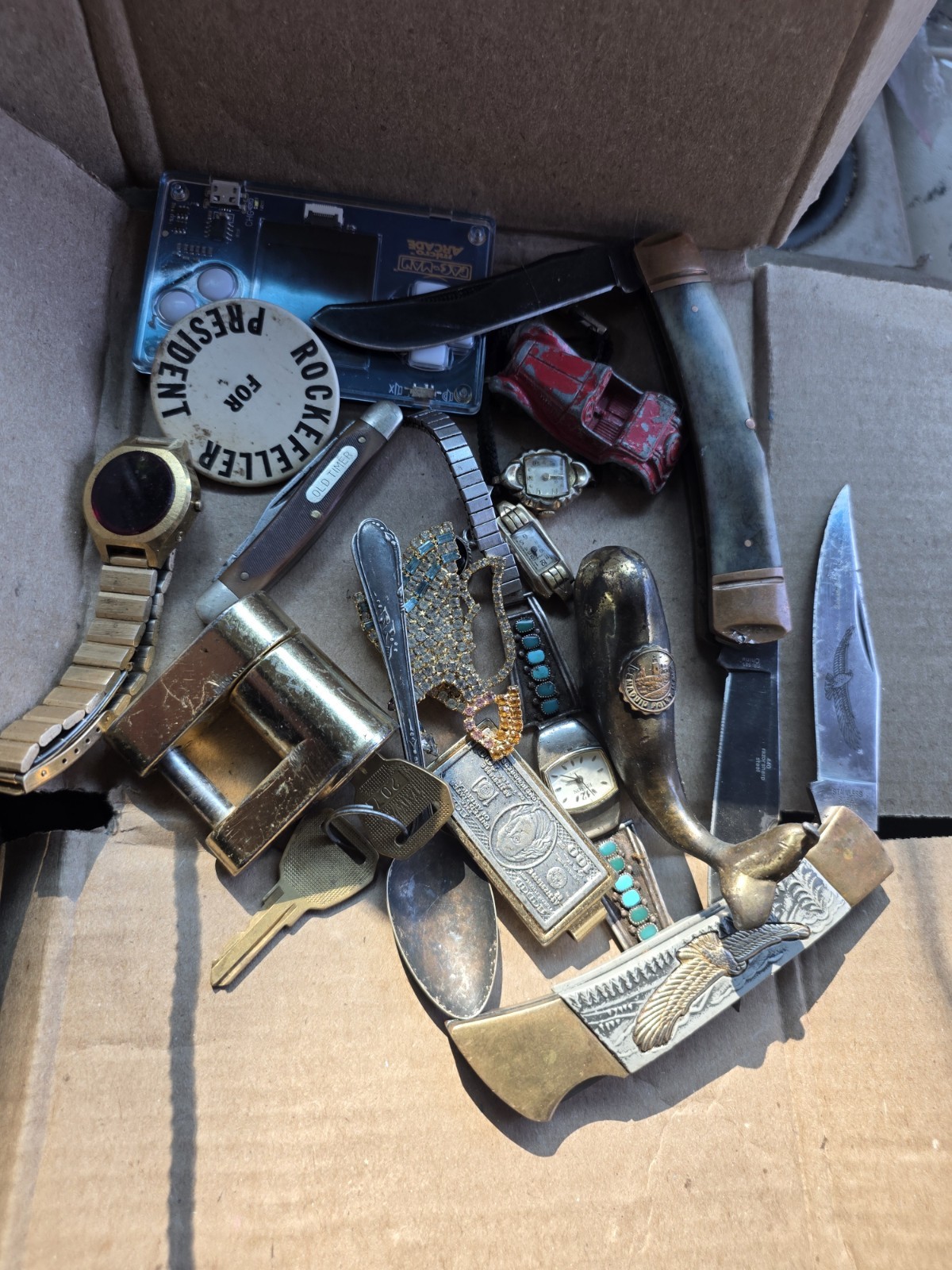 Estate Vintage Junk Drawer lot