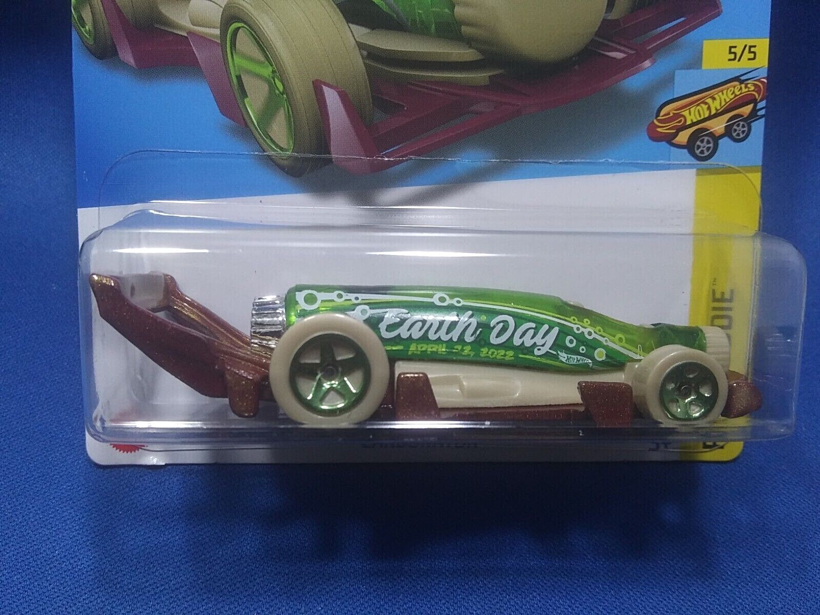 2022 Hot Wheels Carbonator Earth Day Fast Foodie #5/5 Green Diecast 1:64 Scale