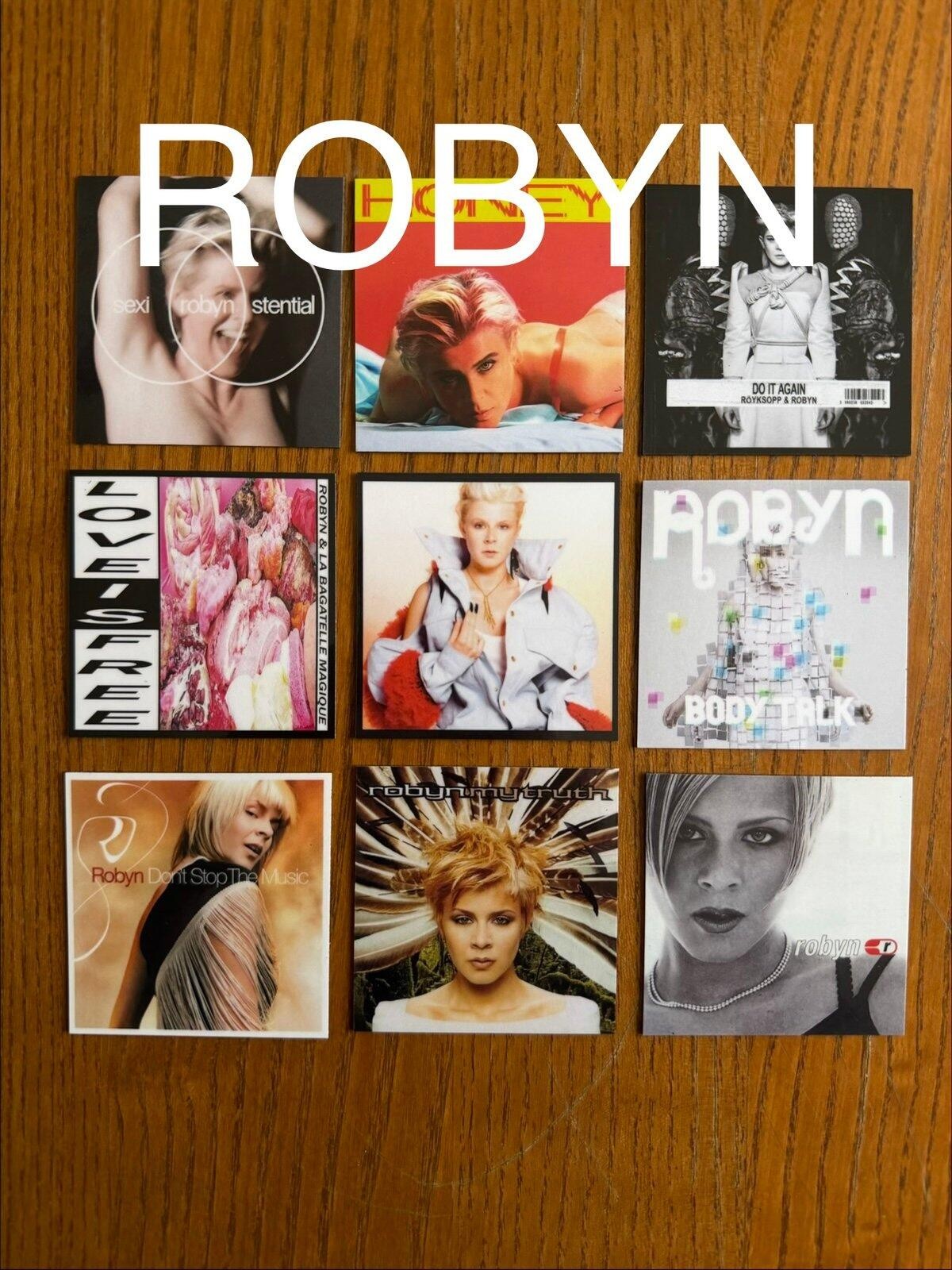 Robyn fridge magnets