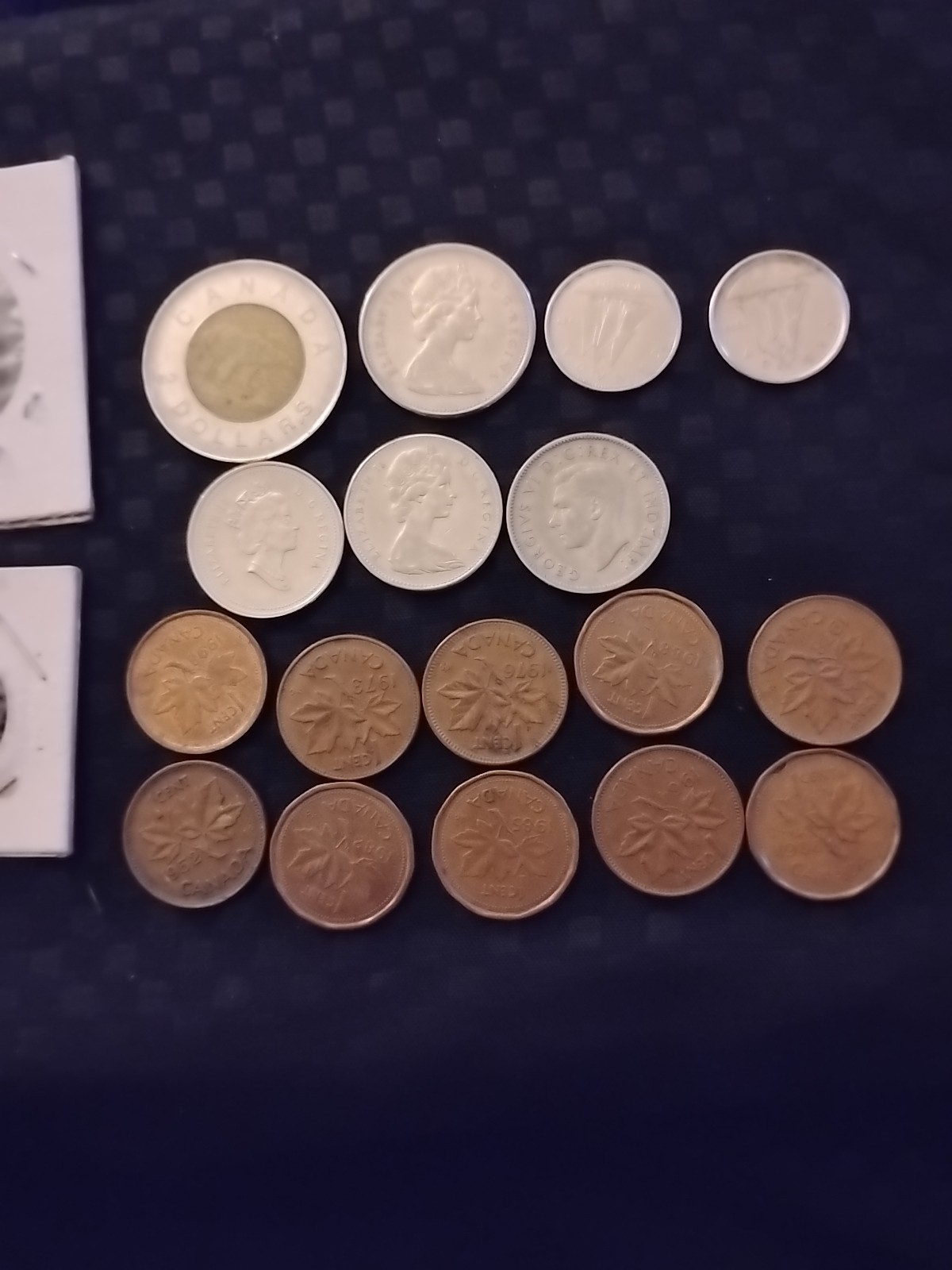 Junk Drawer Canadian Mix Bag of Coins! Vintage and Modern