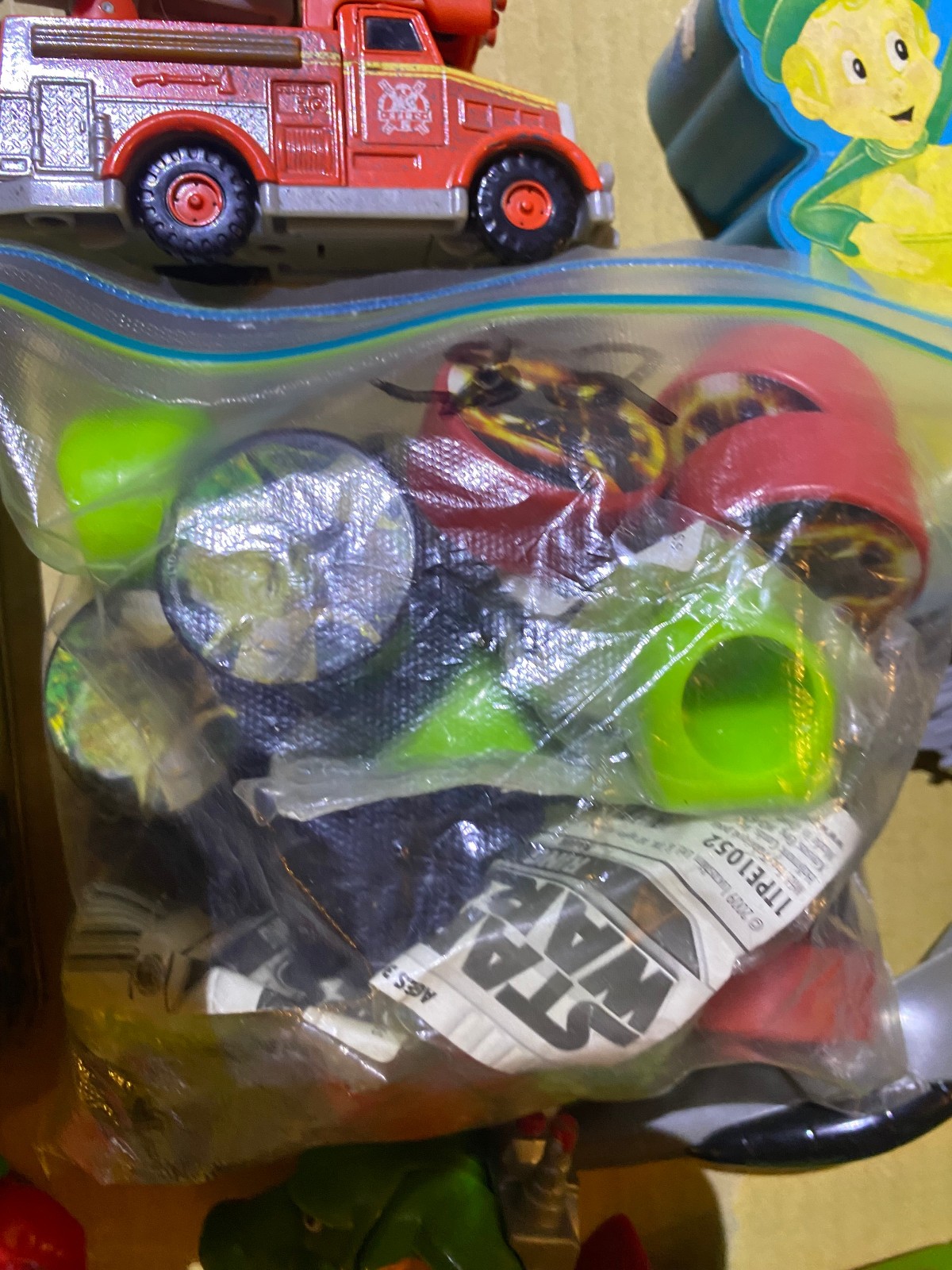 Random Junk Drawer Toy Cars Handheld Games Army Figures Blocks Lot Collection