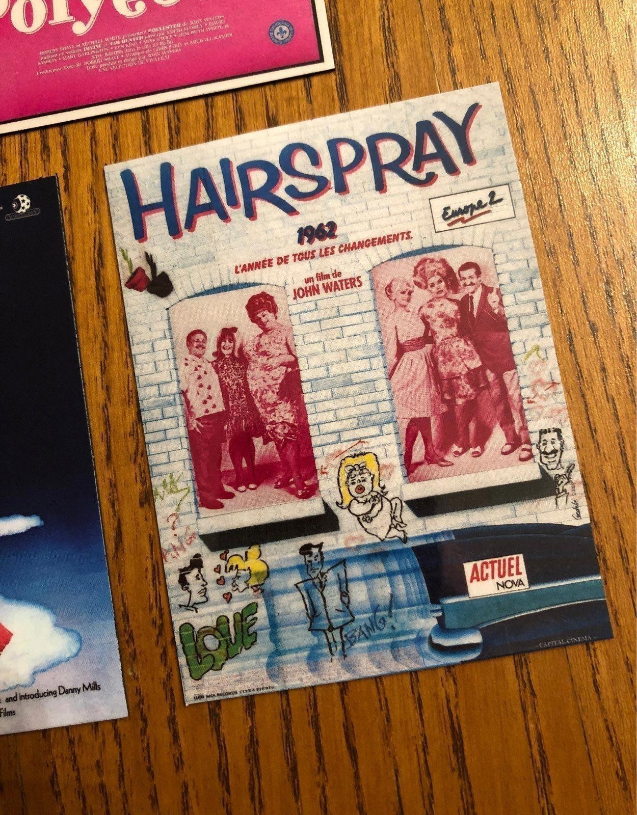 John Waters fridge magnets Movie poster art