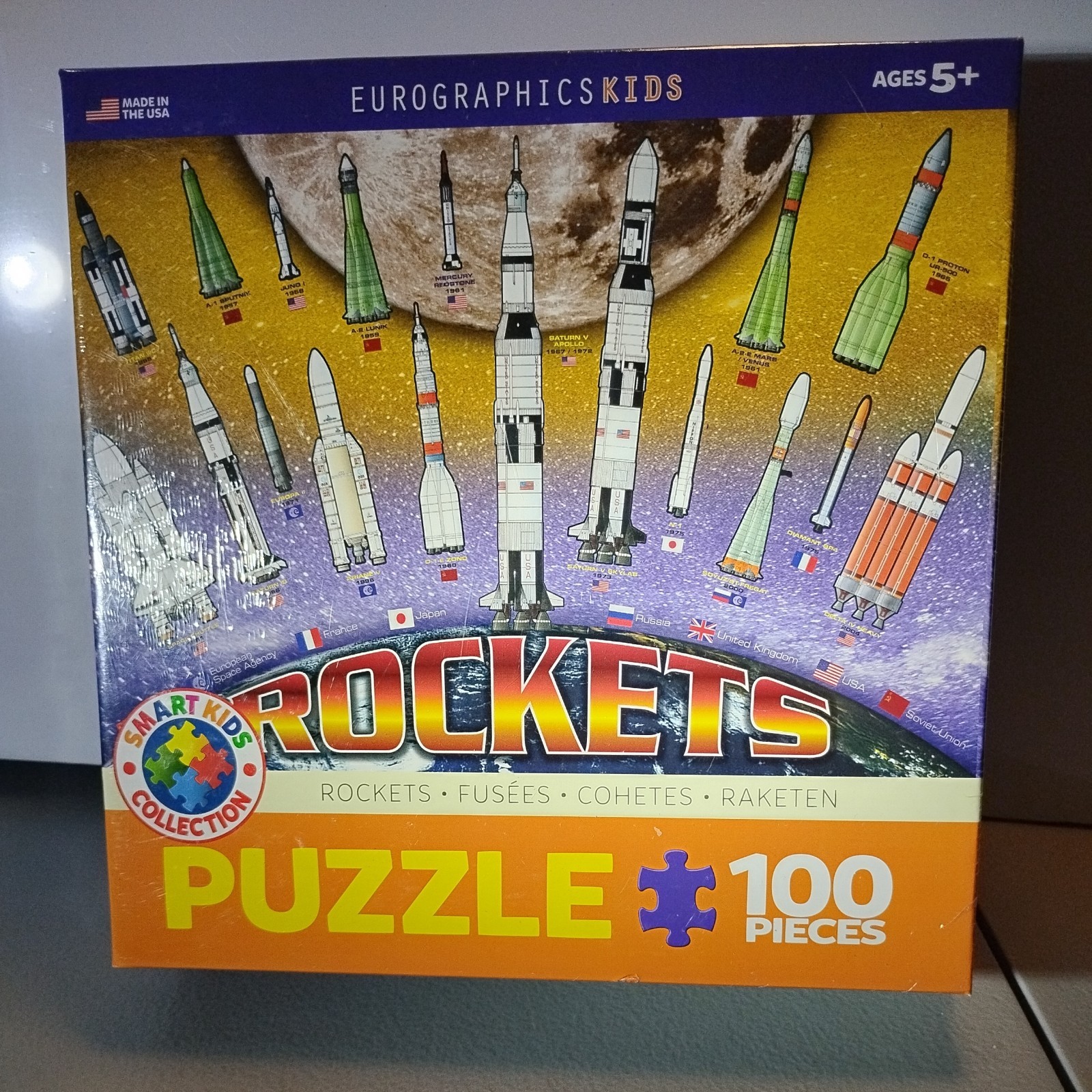 Rockets 100 Piece Jigsaw Puzzle
