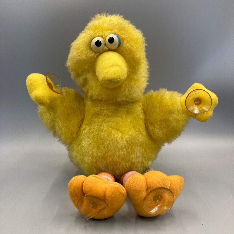 Sesame Street Big Bird Plush Toy with Suction Cup Pettan