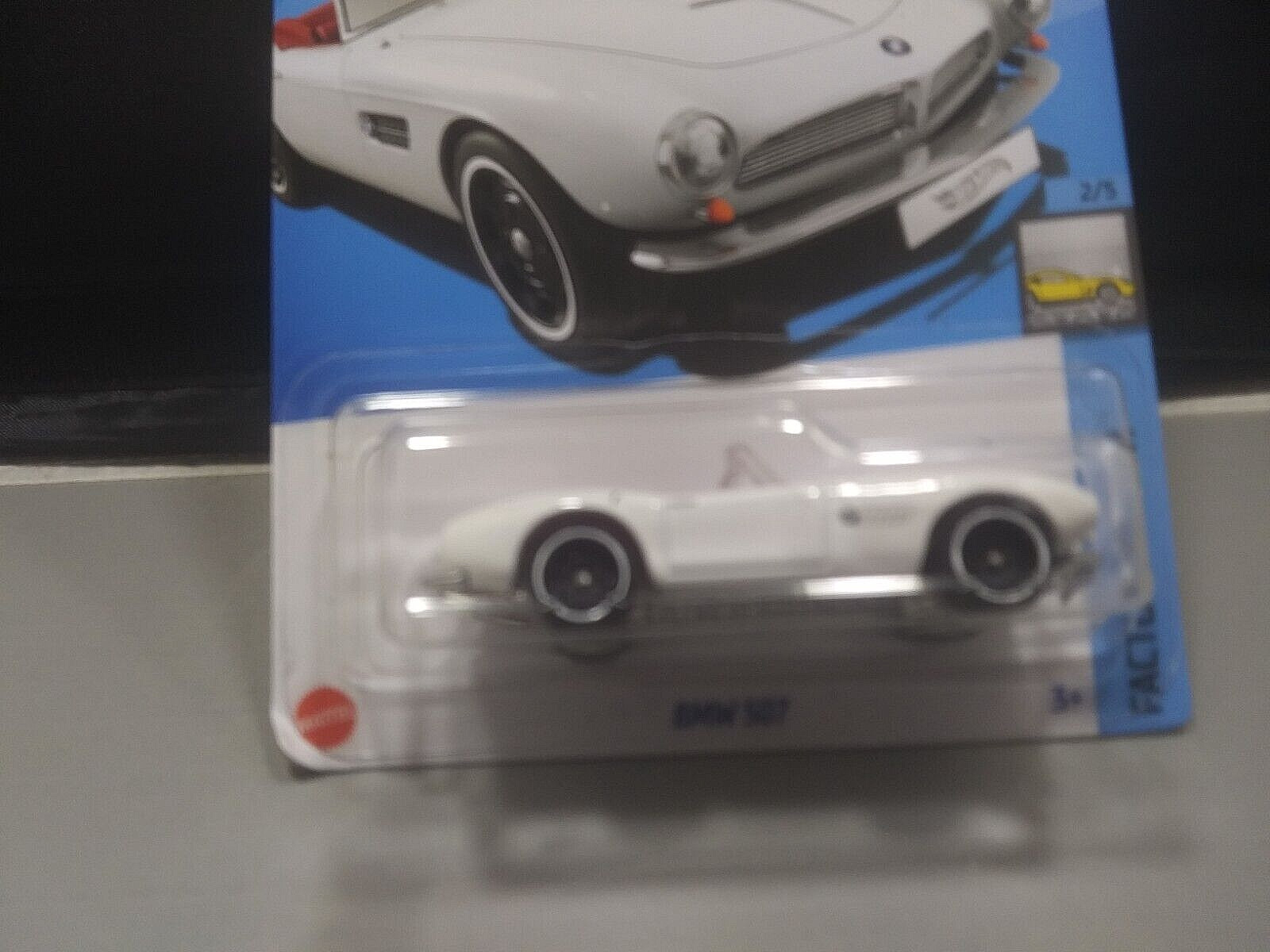 2023 HOT WHEELS BMW 507 CONVERTIBLE FACTORY FRESH #2/5 WHITE DIECAST 1:64 SCALE