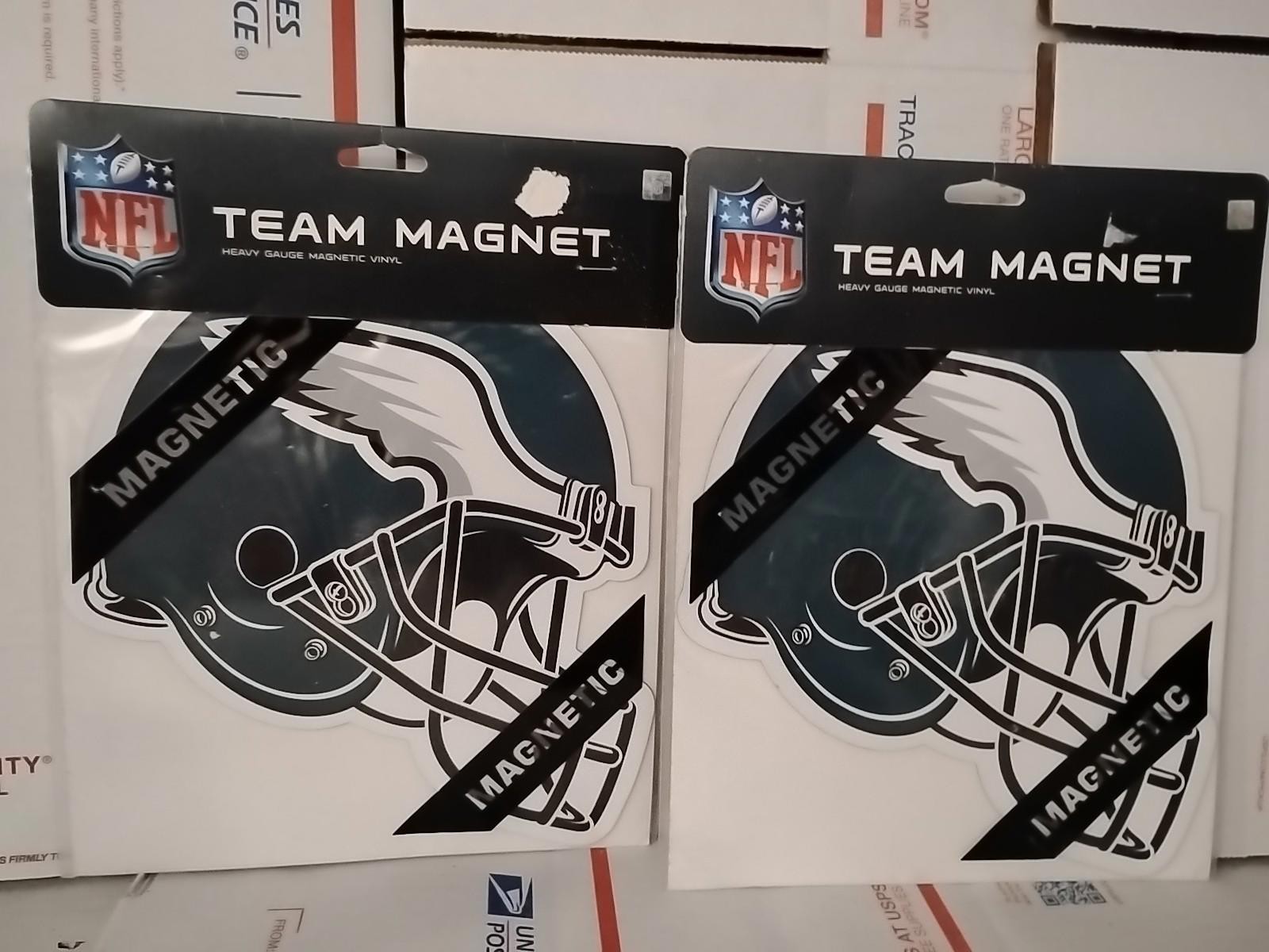 2 Philadelphia Eagles Vinyl Team Magnet Helmet Football Sport Car Truck T6#3