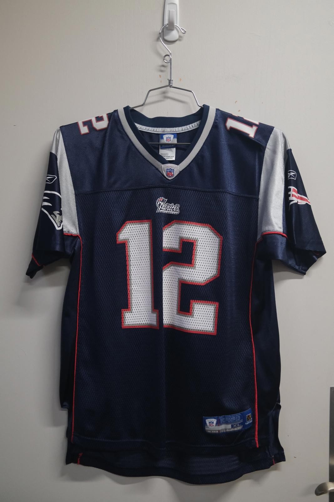 2010’s Reebok New England Patriots Brady #12 Football Jersey