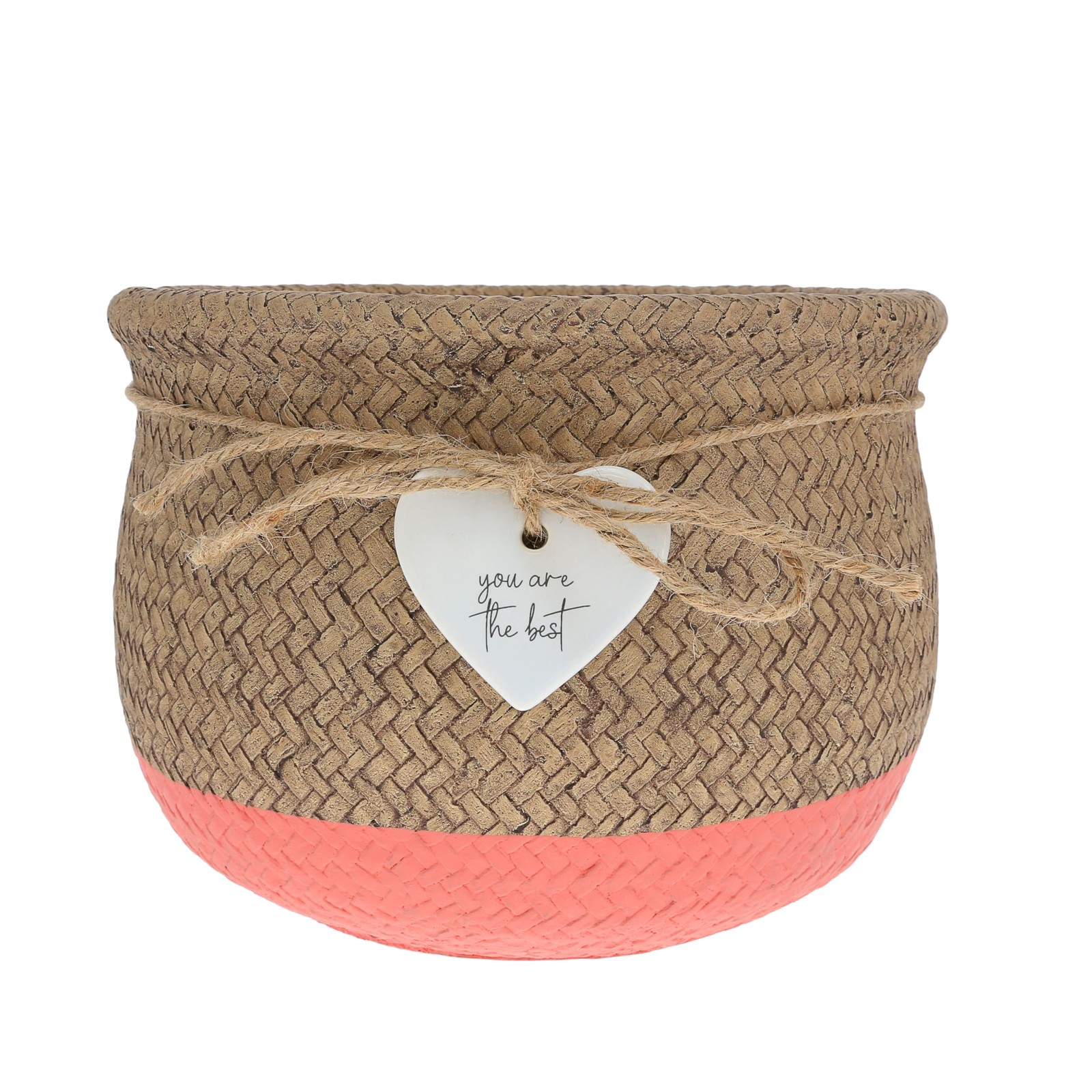 Pavilion Gift Company You Are The Best 8.5″ Flower Pot Plant Holder Gift