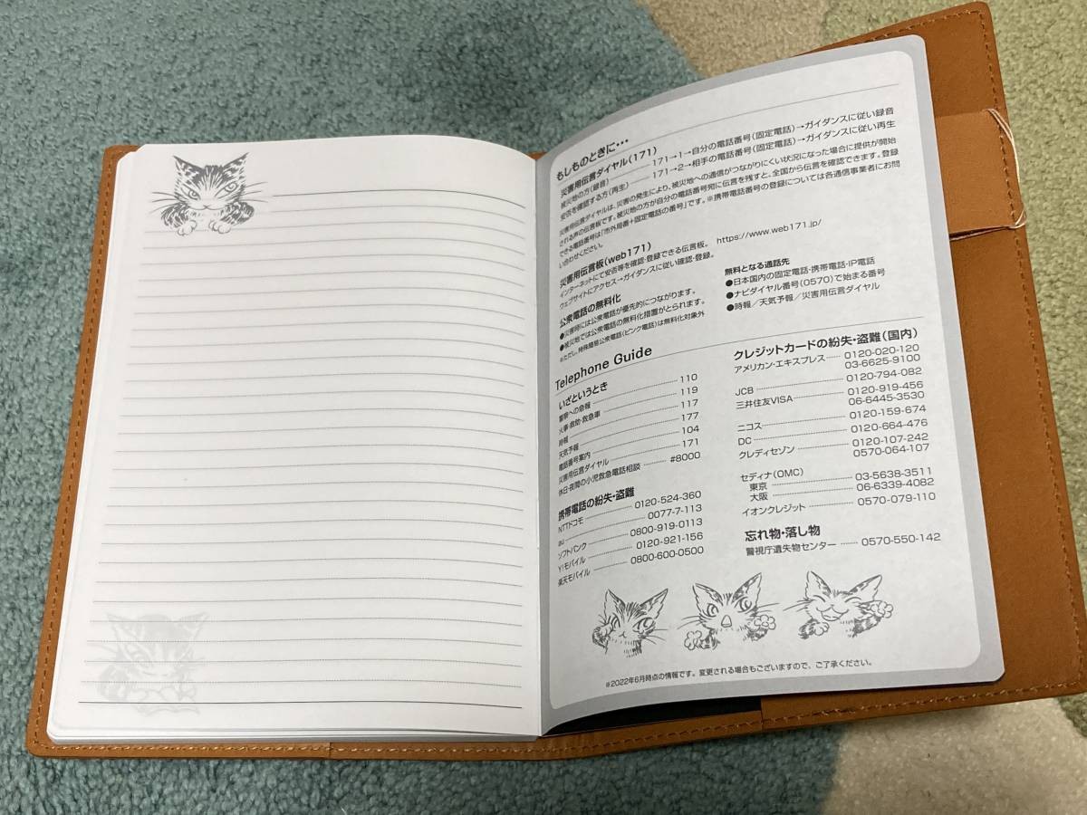 Wachifield Dayan Leather B6 Schedule Book Japan Character Planner