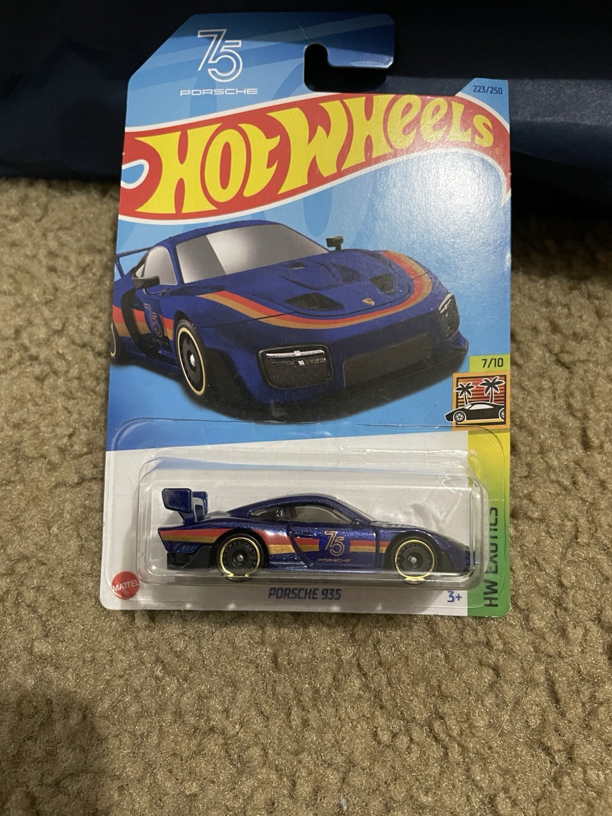3/10 Celero GT, 7/10 Porsche 935, 8/10 Lamborghini Reventon Hot wheel Exotics