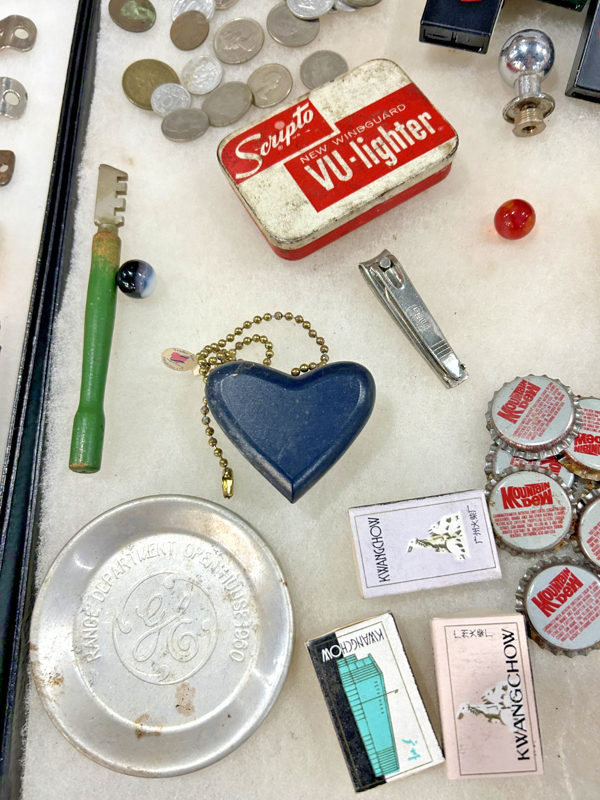 90+ + estate Vintage Junk Drawer lot