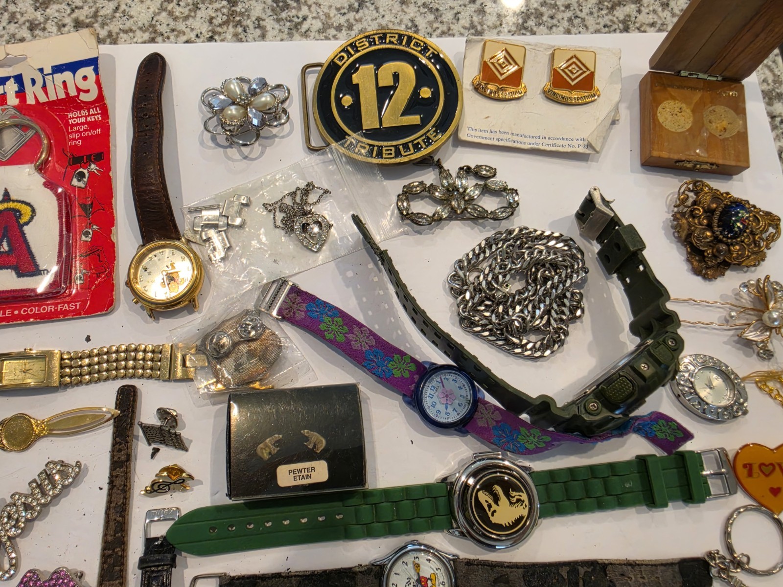 junk drawer lot Vintage To Modern