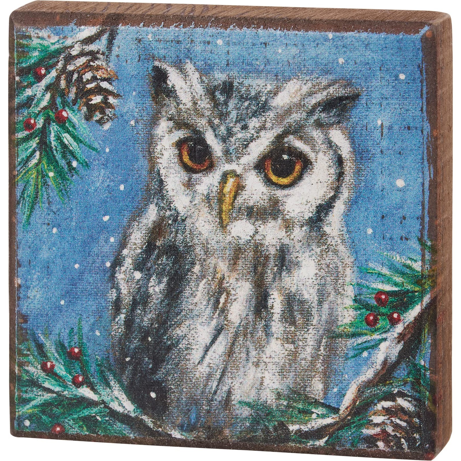 Block Sign – Owl