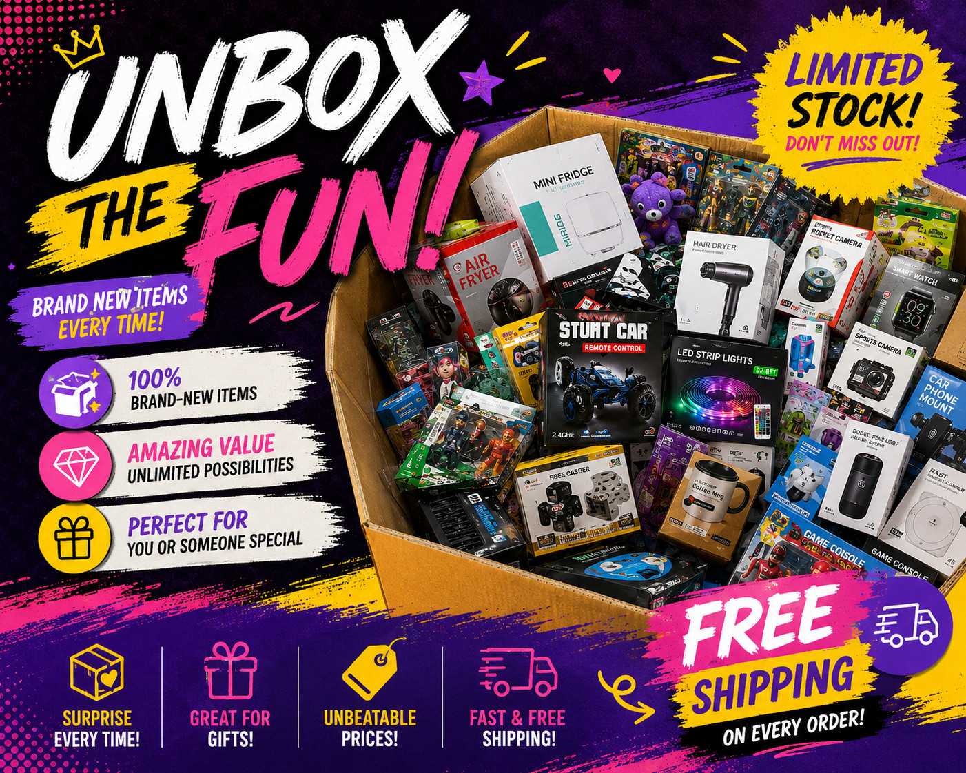 Amazon Return Merchandise Consumer Product Collection