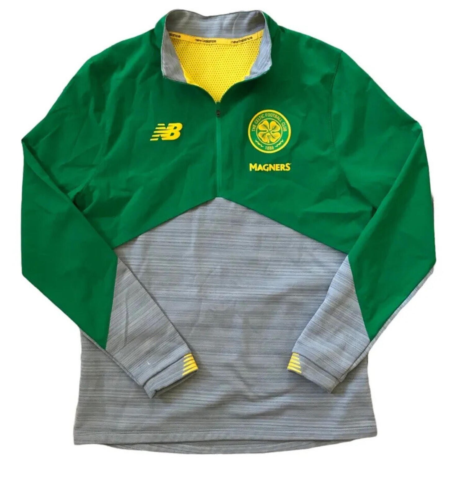 New Balance Magners Celtic Football Club Pullover 1/4 zip