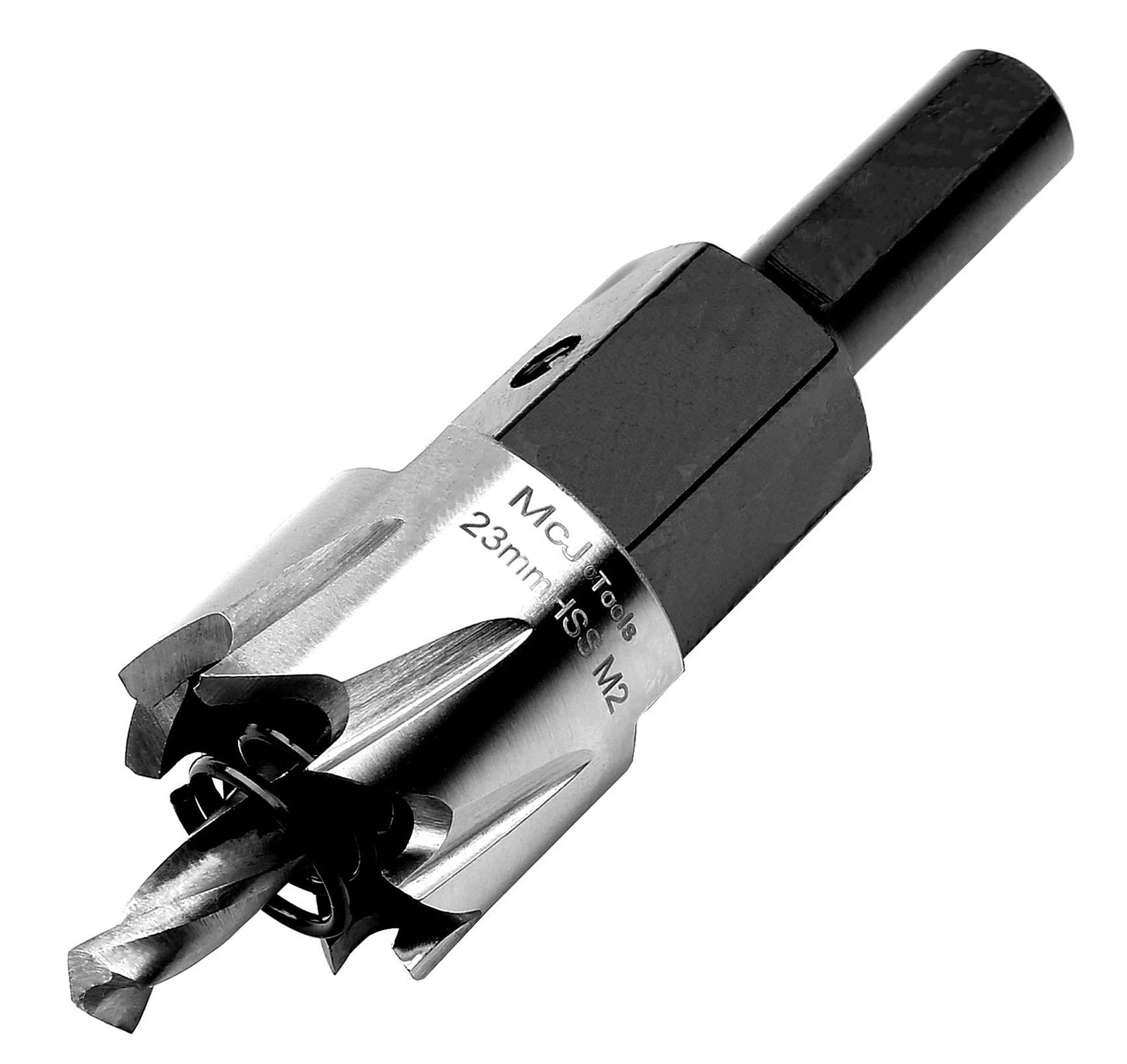 McJ Tools 23mm HSS M2 Drill Bit Hole Saw for Metal, Steel, Iron, and Alloy