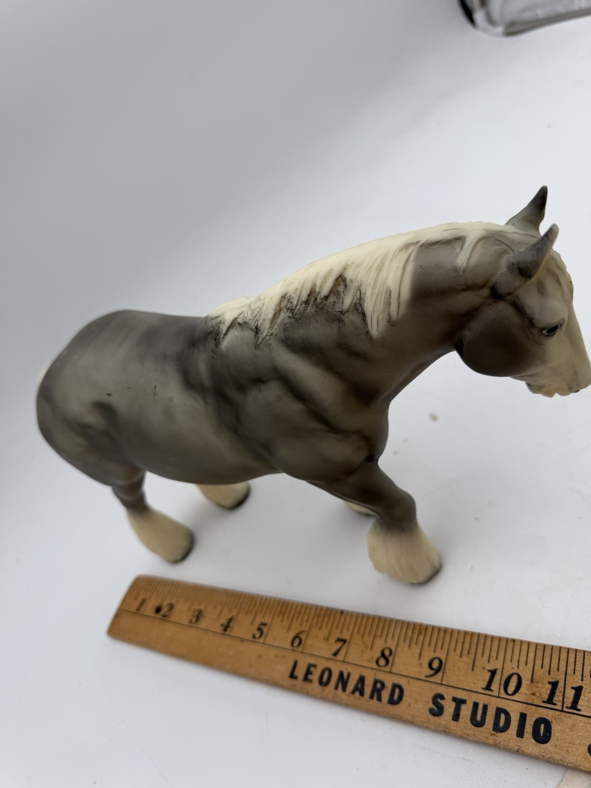 Traditional Breyer Model Horse #1218 Smoke n Mirrors Shire Horse Collectors D4C