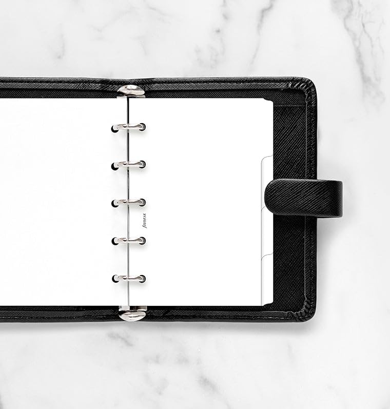 Filofax White Dividers Mini Size, 4.8-inches Height, Cardstock