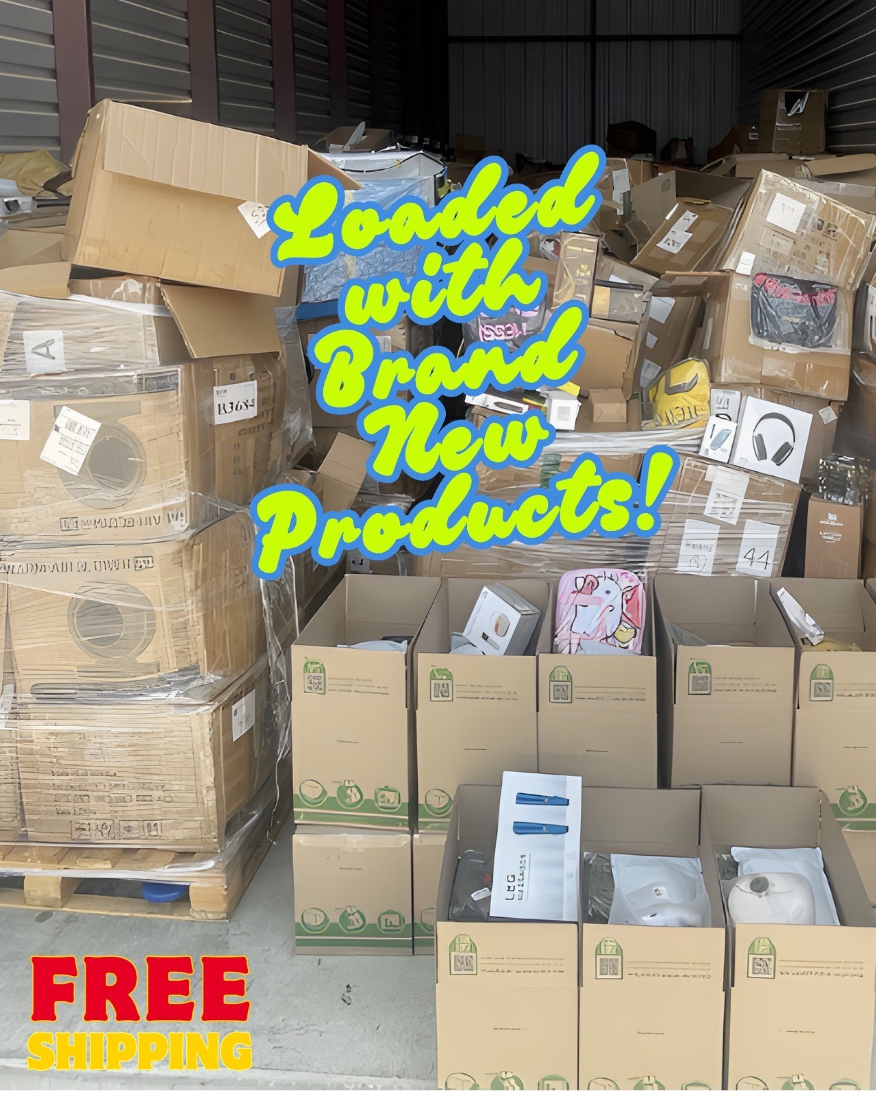 MEDIUM Top US Wholesale Mystery Box – Overstock & Returns Mixed Lot