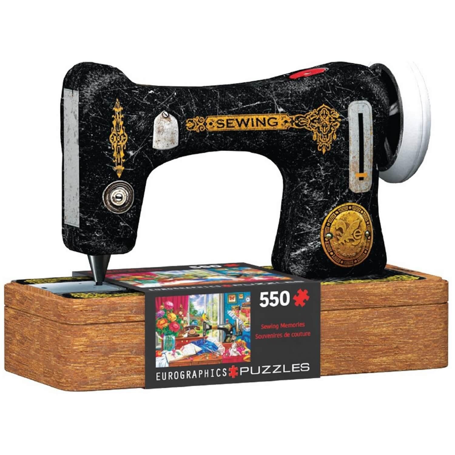 EuroGraphics Sewing Machine Tin Jigsaw Puzzle