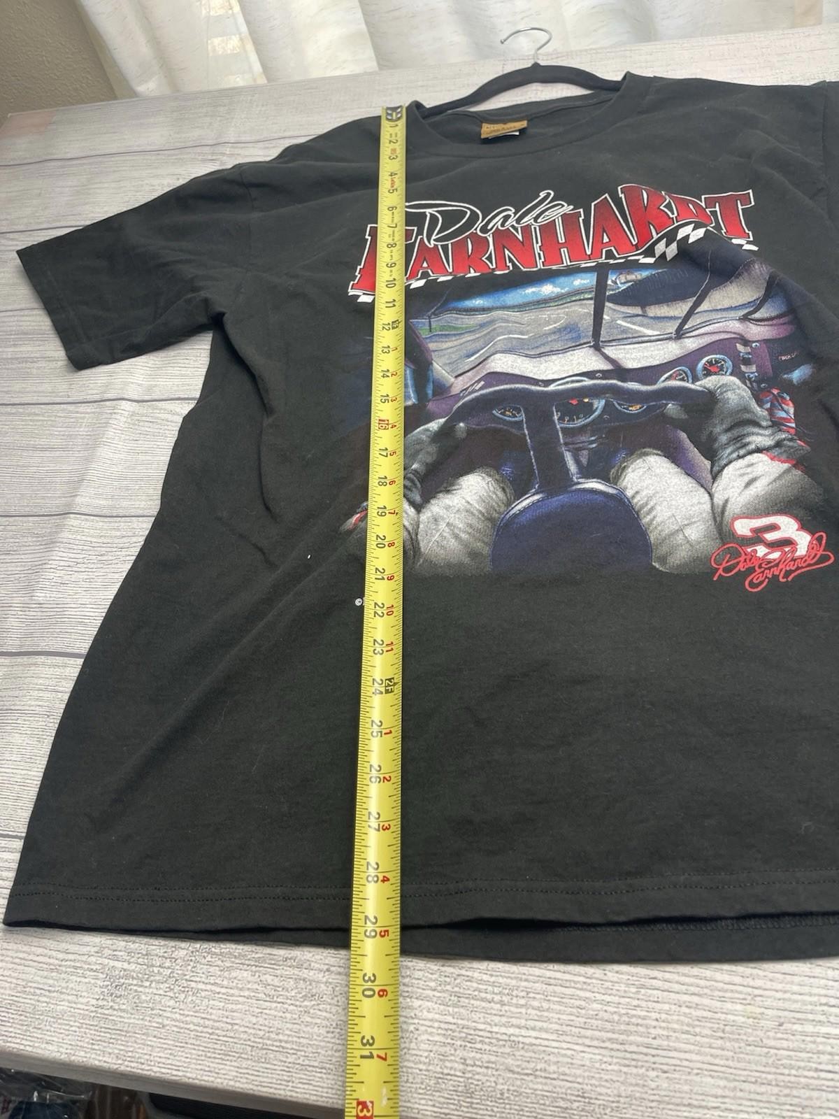 VINTAGE NUTMEG NASCAR DALE EARNHARDT BLACK L