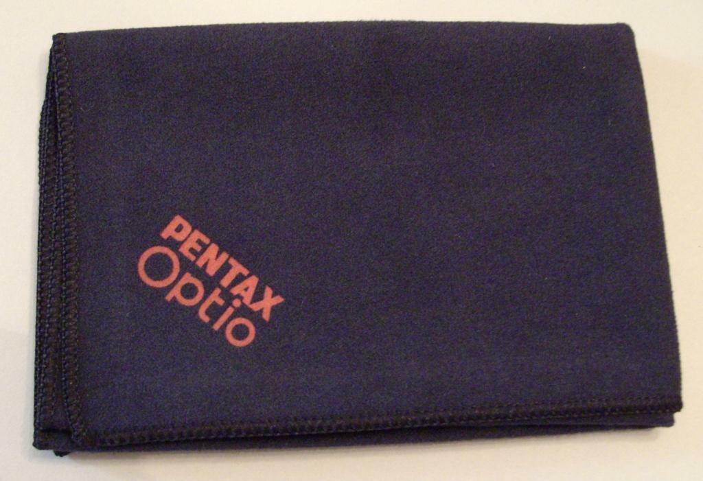 Pentax Microfiber Miracle Shine Cleaning cloth. New, with FREE battery tester.