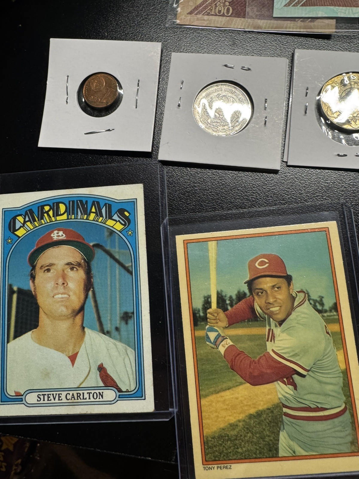 junk drawer lot Coins Cards