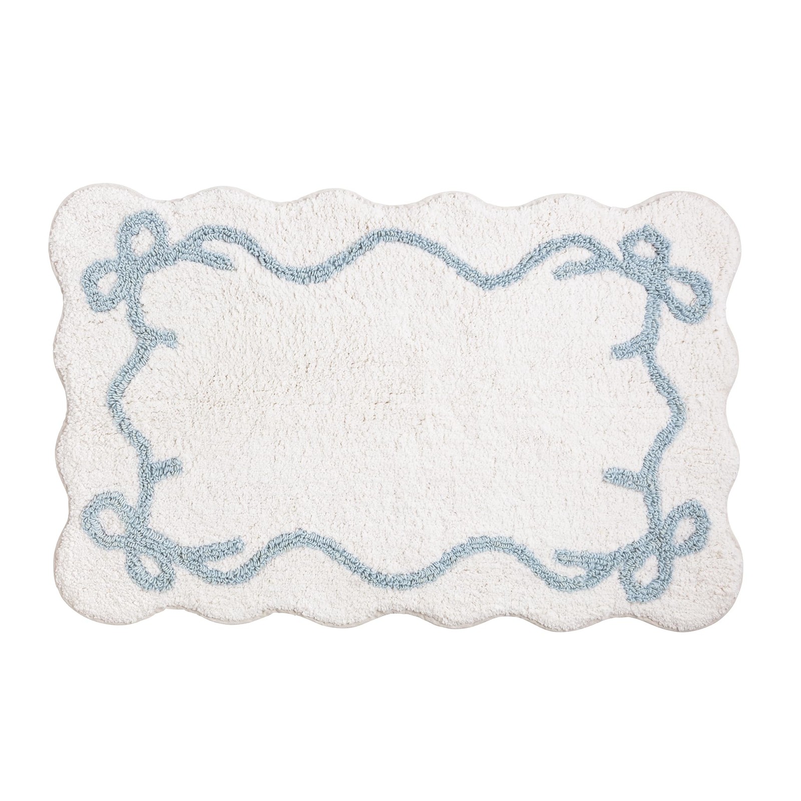 Mud Pie Bow Bath Mat