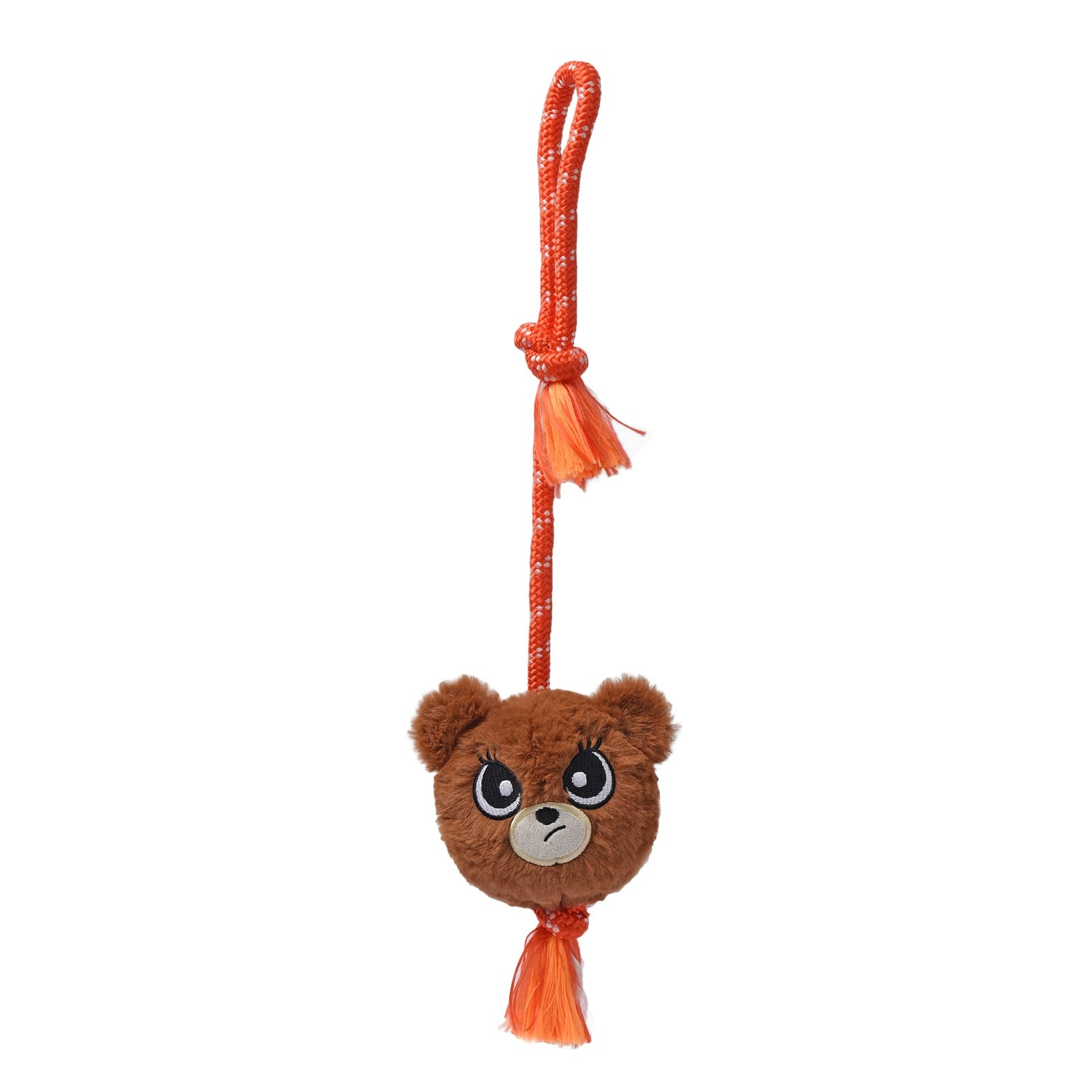 ROZEBE Spiky Ball Plush Dog Toys Interactive Rope Chew Fetch Toys Training