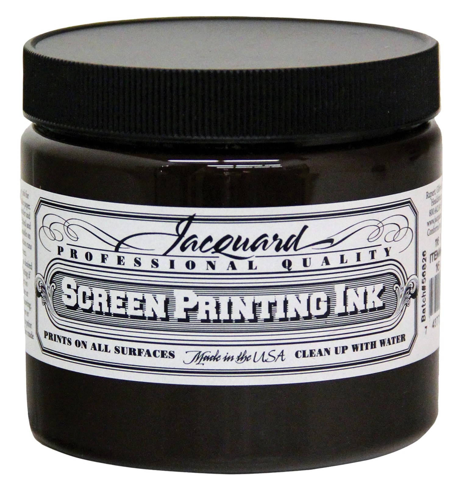 Jacquard, 16 oz, Brown Professional Screen Printing Ink