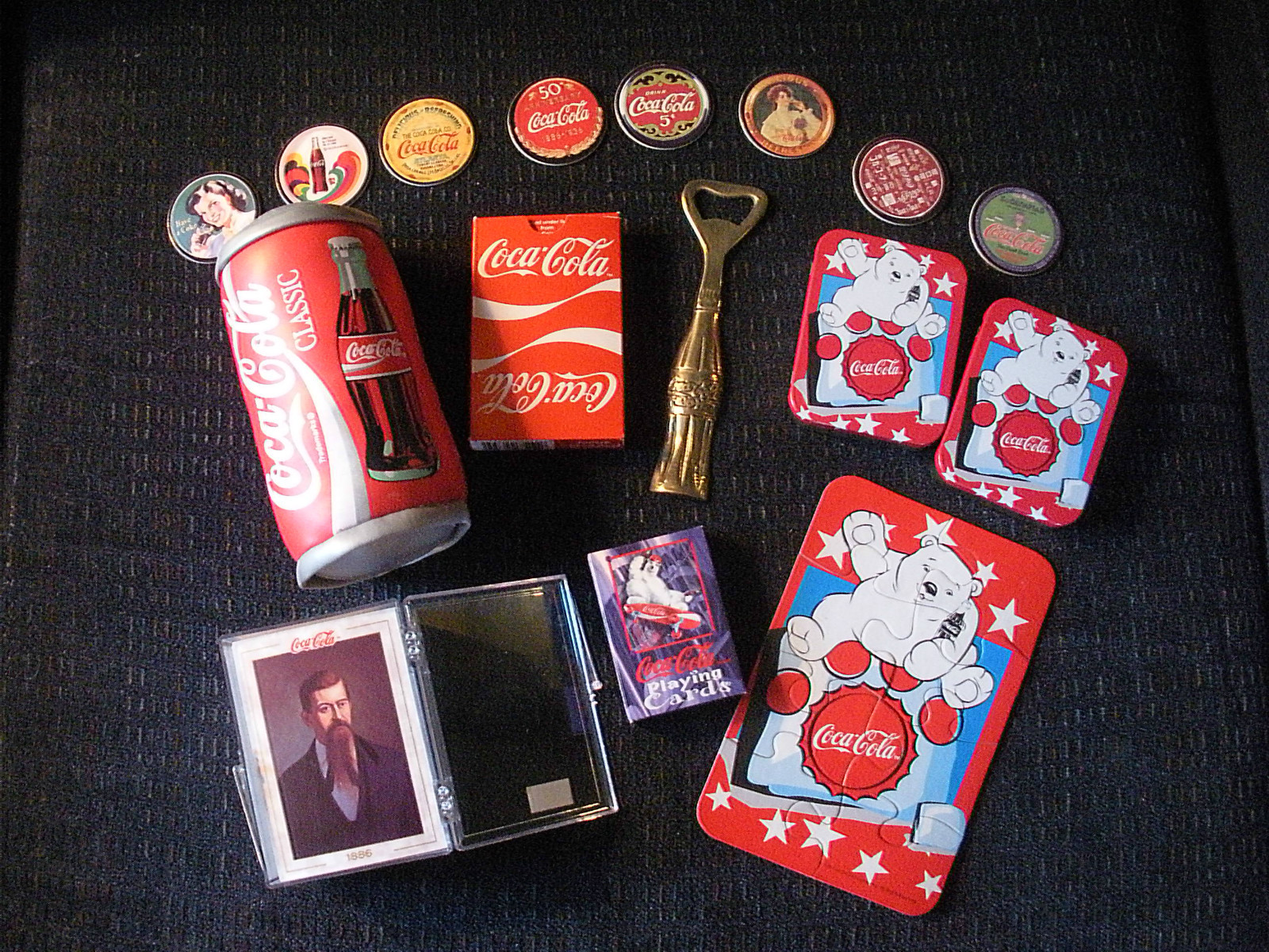 Large Collection of Coca-Cola Memorabilia (over 75 items–see multiple pictures)