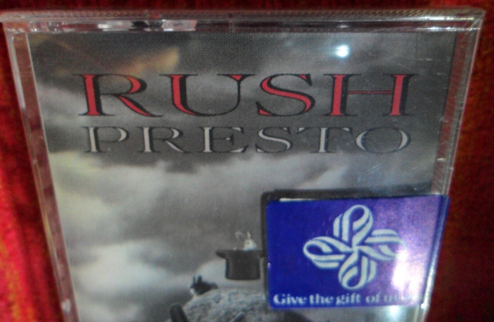 1989 RUSH – PRESTO – Original USA Issue ATLANTIC CASSETTE TAPE ~ SEALED MINT+NEW