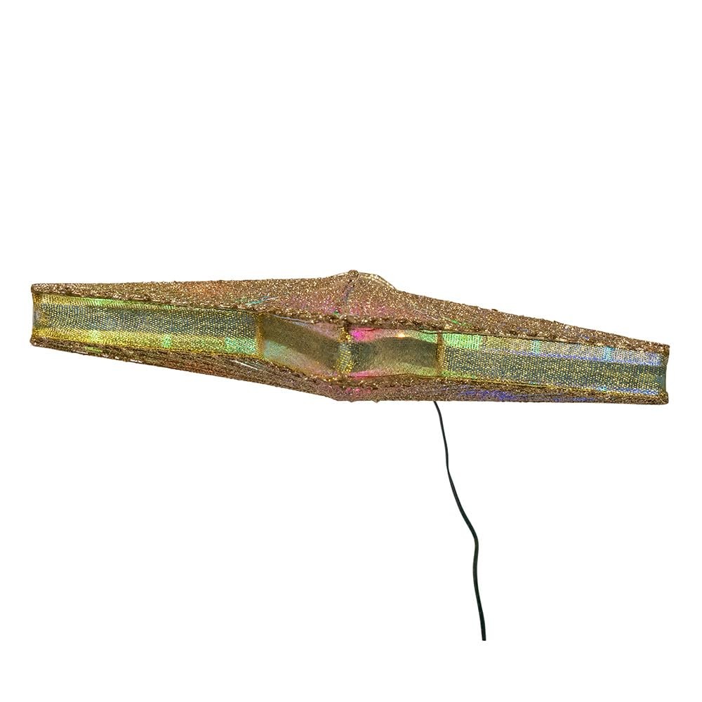 Kurt Adler 11.5″ 27 Lights Multicolor LED Star Treetop