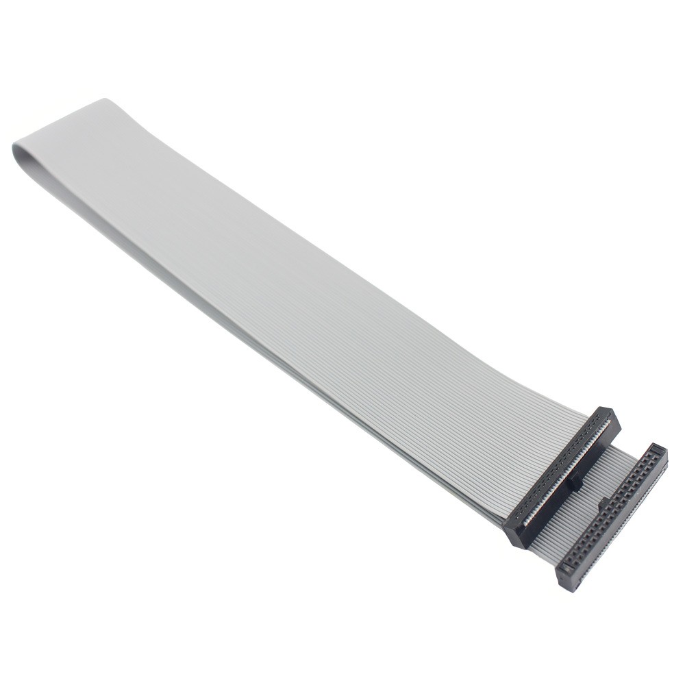 1Pcs 1.27mm Pitch 40 Pin 40 Wire Extension IDC Flat Ribbon Cable Length 20CM