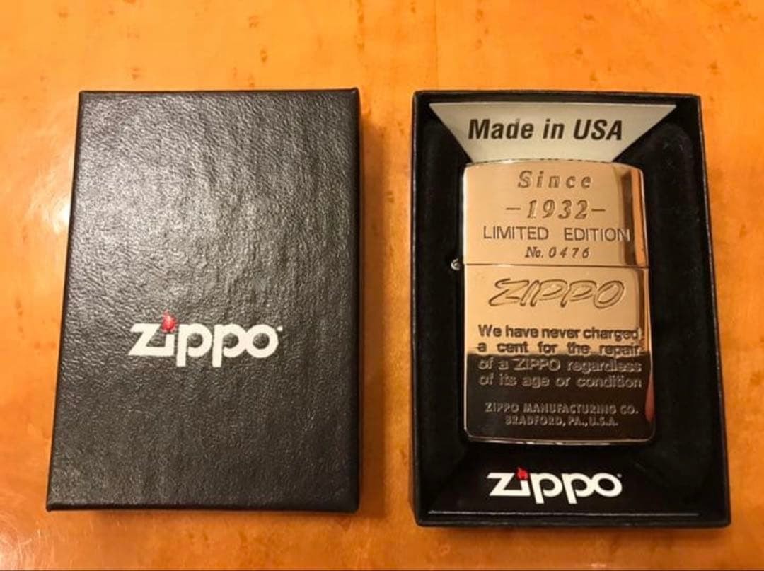 zippo limited edition serial number silver wrapped made in 1994 in good