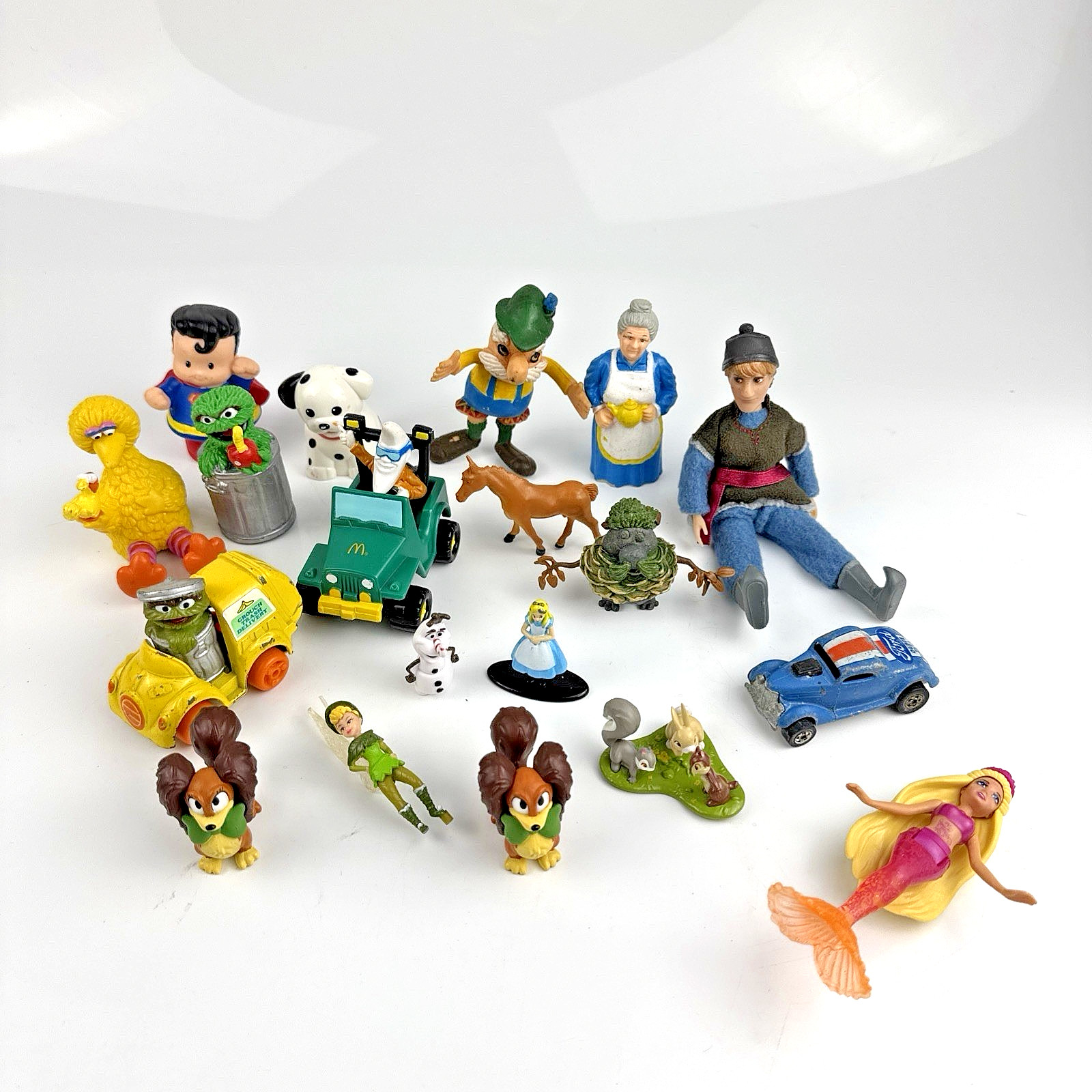 Lot Of 19 Mixed TOYS Miscellaneous Toys, Sesame Street