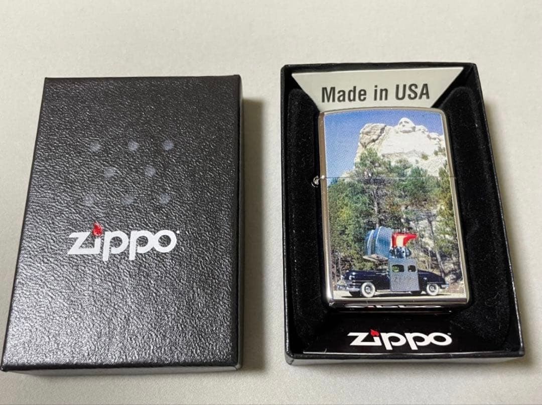 Zippo Road Trip Rushmore USA Limited Product 2004 Rare Unused Product