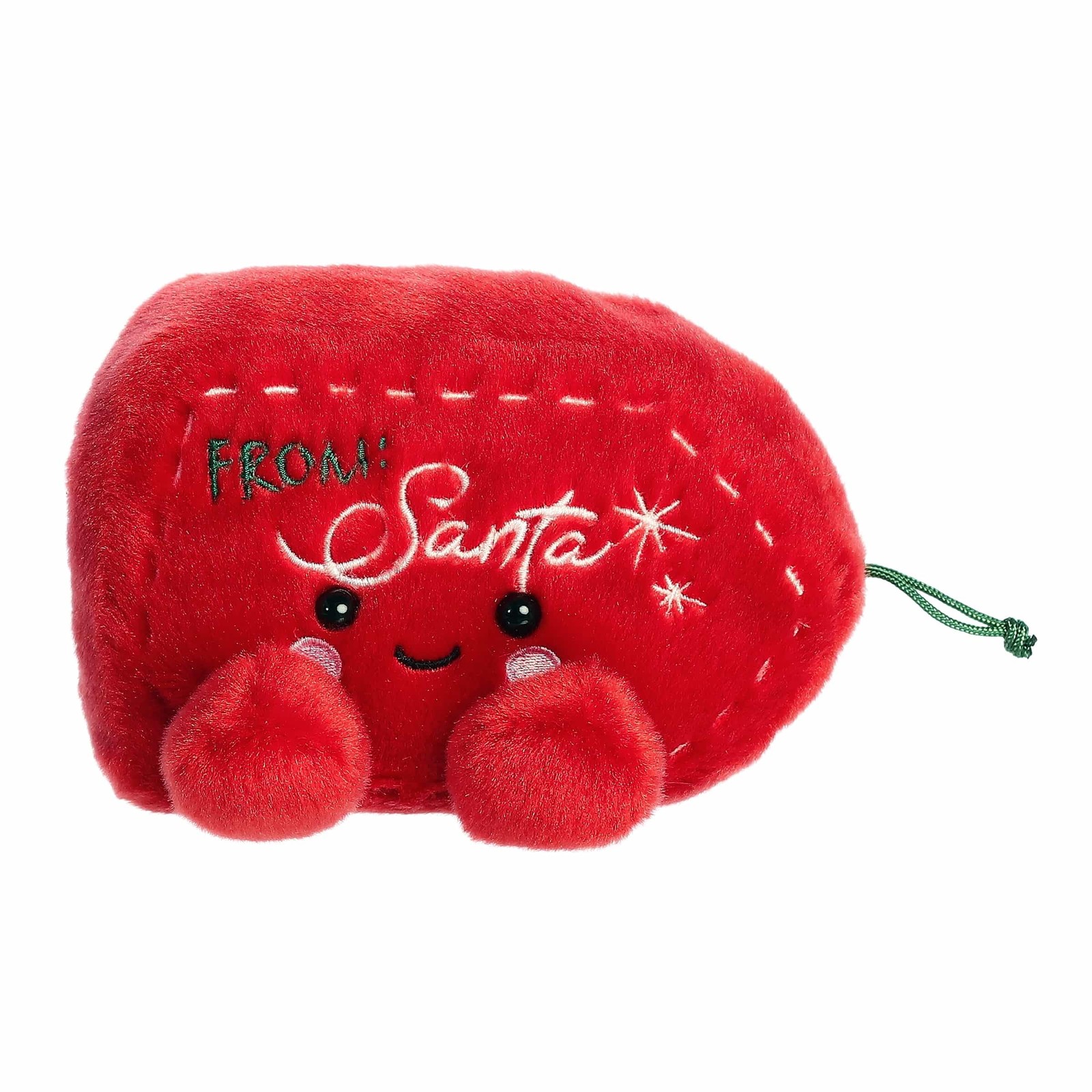 Aurora Palm Pals Eudora Gift Tag Plush, 5″ Red Stuffed Animal