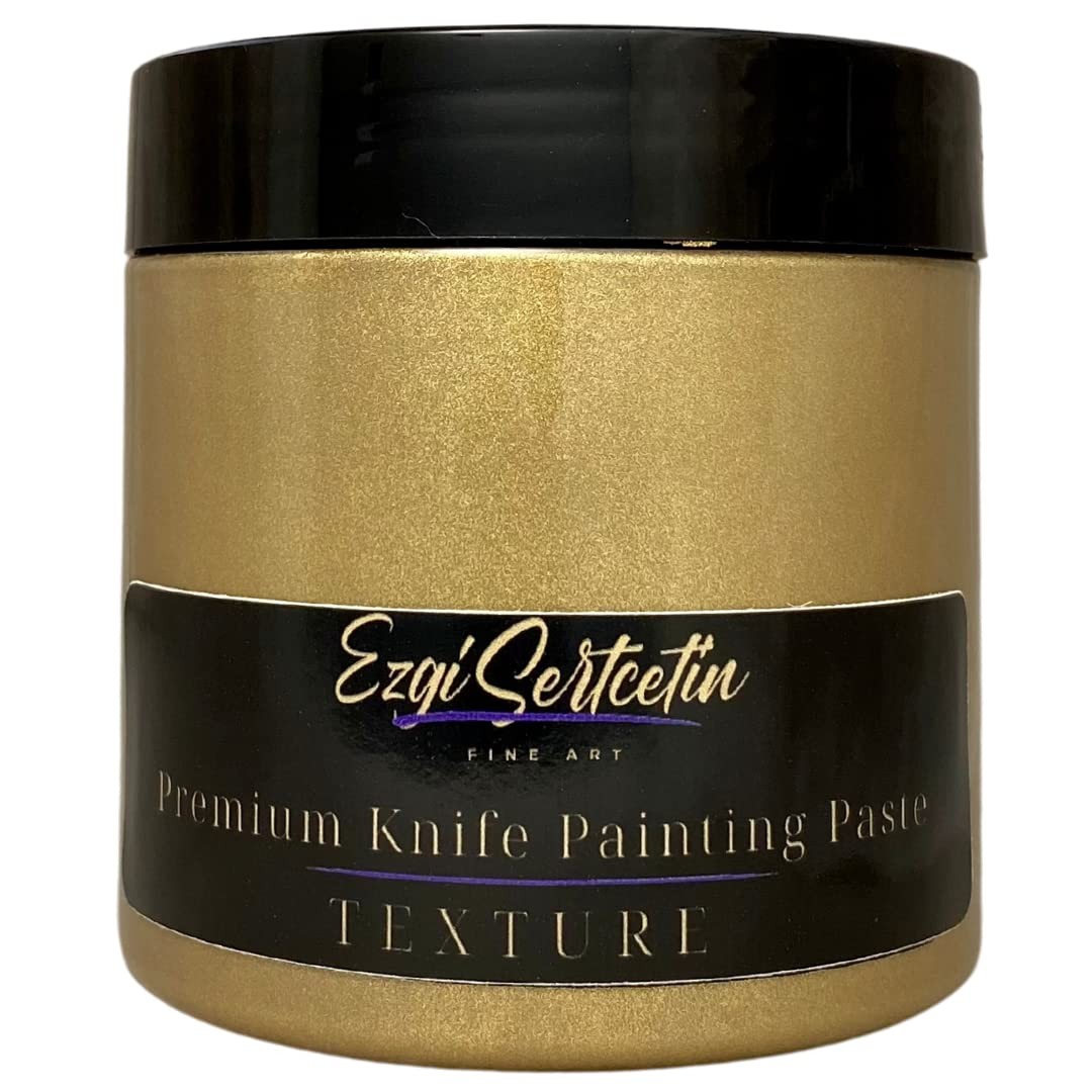 Ezgi Sertcetin Premium Texture Paste 6oz 24K Gold Ready to Use