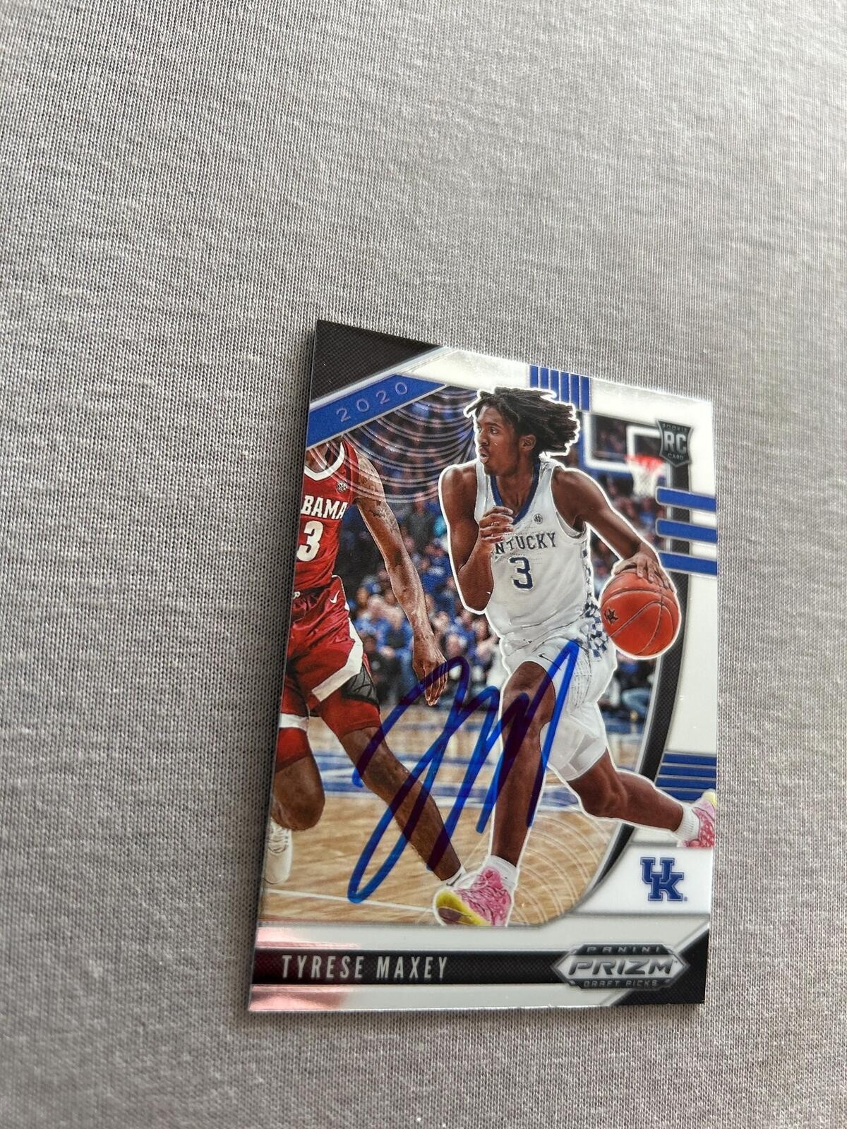 Tyrese Maxey Signed Autographed Philadelphia 76ers Rookie Card COA