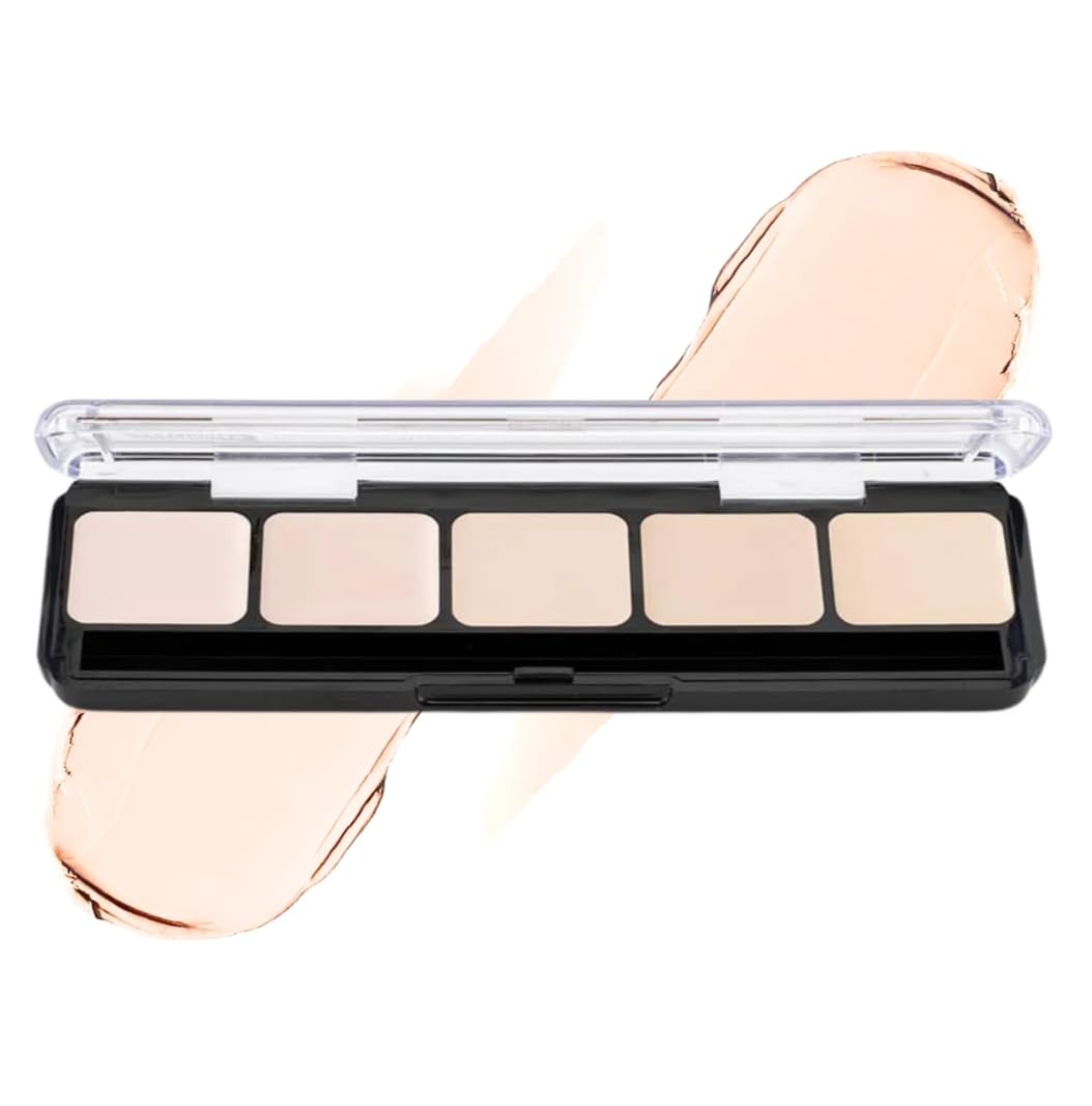 Graftobian HD Glamour Creme Foundation Palette Ultra Lights 5 Color Makeup