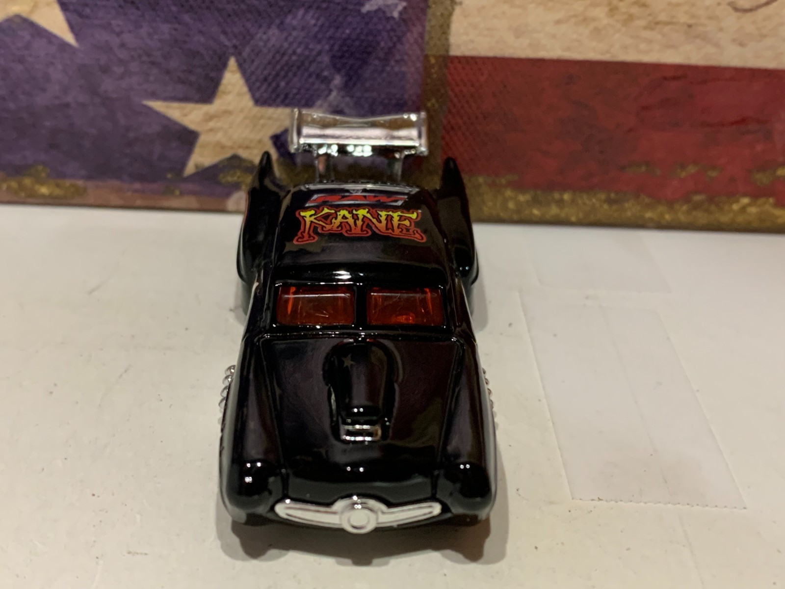 HOT WHEELS JADED, 2007 WWE RAW , KAHNE, BLACK NICE