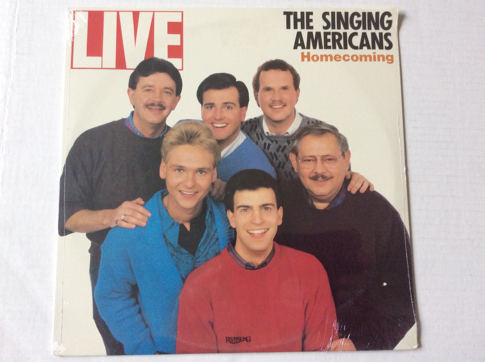 THE SINGING AMERICANS Homecoming LIVE 1987 LP SEALED