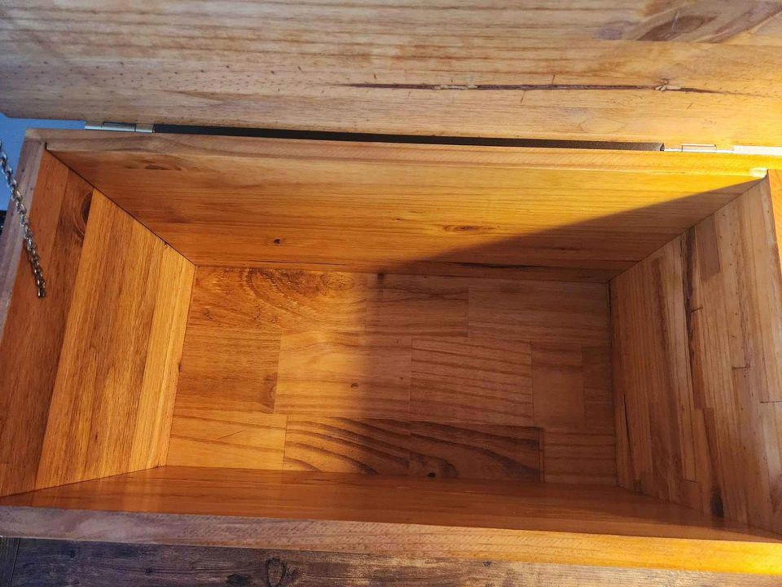 Wood Chest | Handmade – Cross – Candle Box