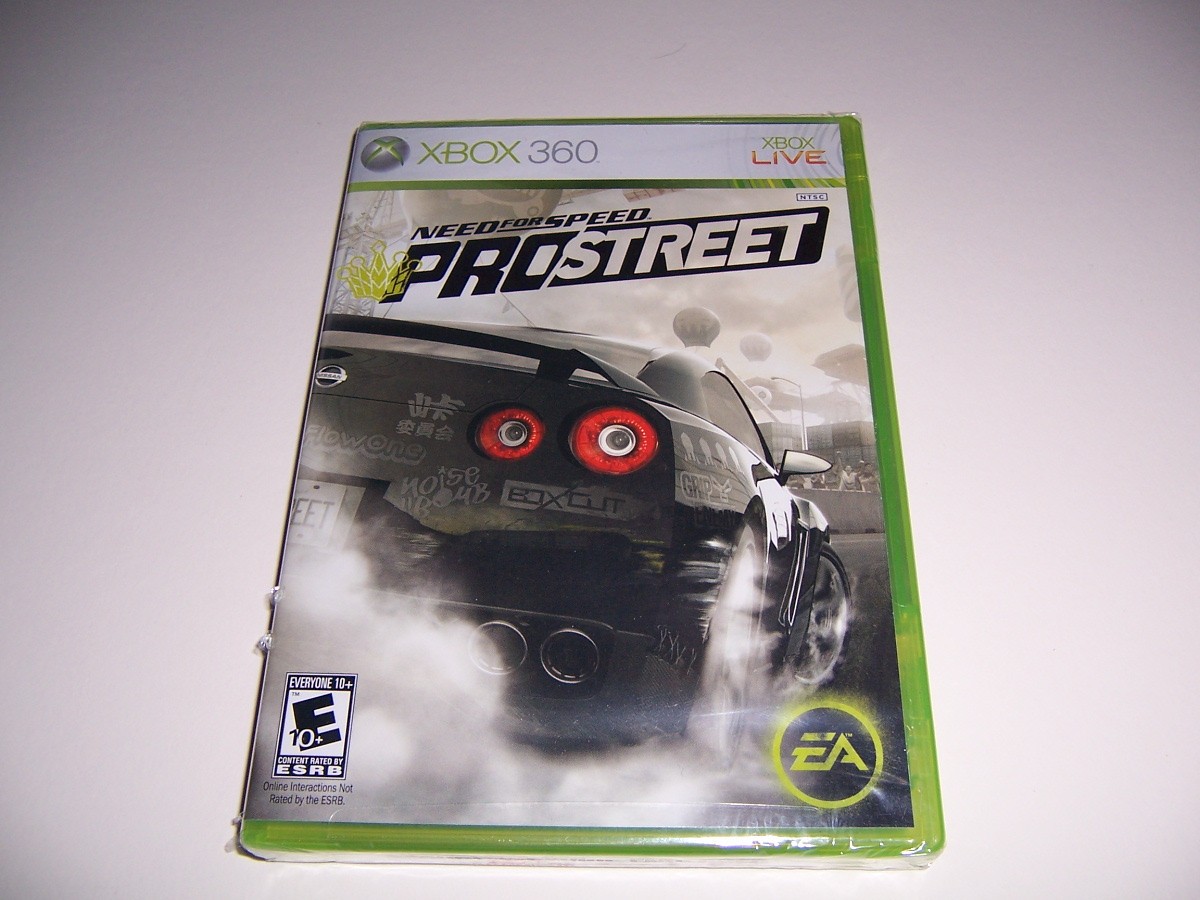 Xbox 360 NEW SEALED Need For Speed Pro Street Video Game – Complete Case Manual