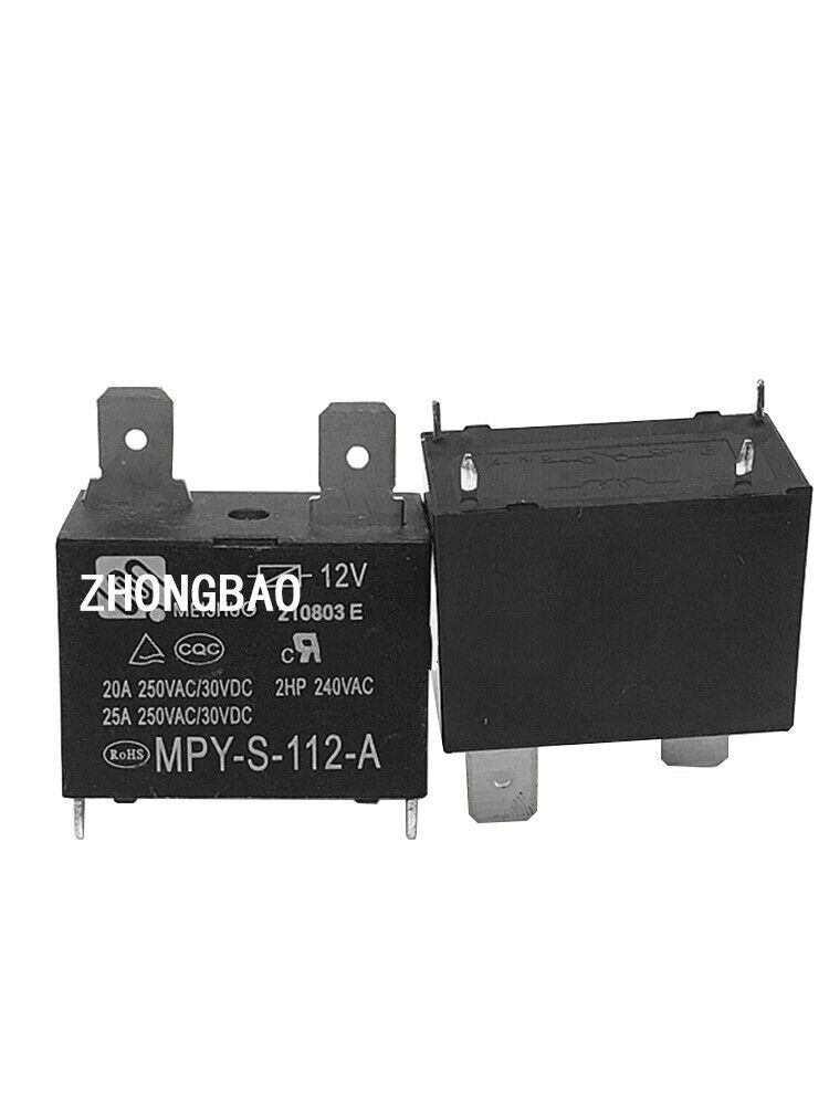 set of 50 Relay 4 Pins MPY-S-112-A 12VDC 250VAC 20A high quality