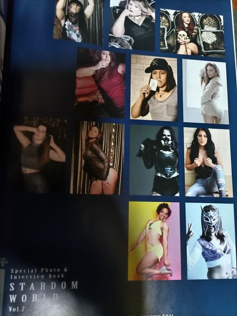 Kairi Hojo Autographed Stardom World Photo Book Set Vol1-4 Io Shirai Mayu Iwata