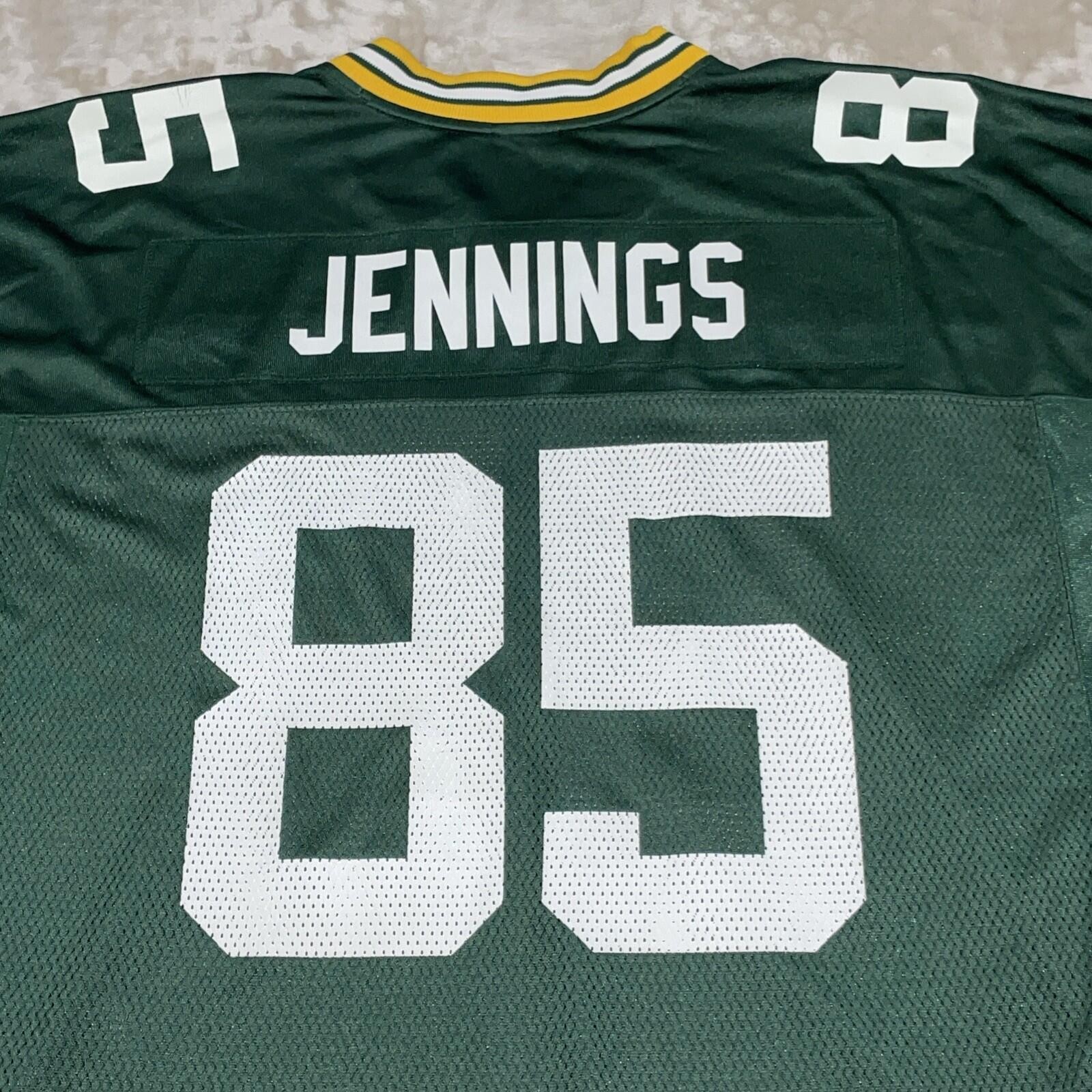 Reebok NFL Green Bay Packers Greg Jennings #85 Vintage Jersey Men’s Size XL