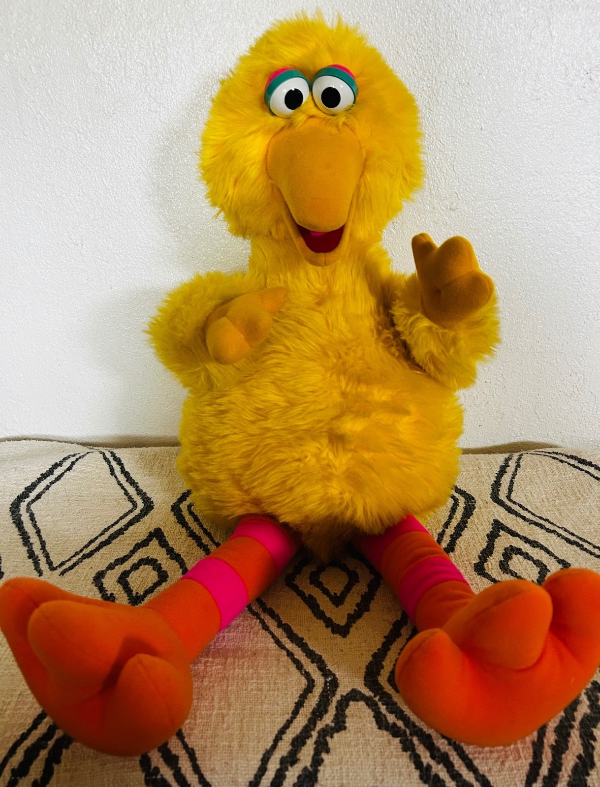Vintage 1985 Playskool Sesame Street Big Bird 31″