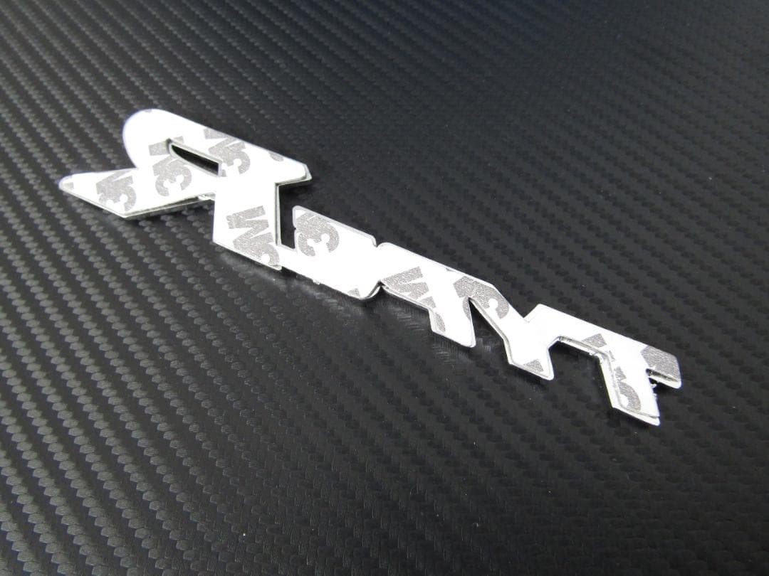 TYPE R ABS lightweight type uneven colored finish emblem new!